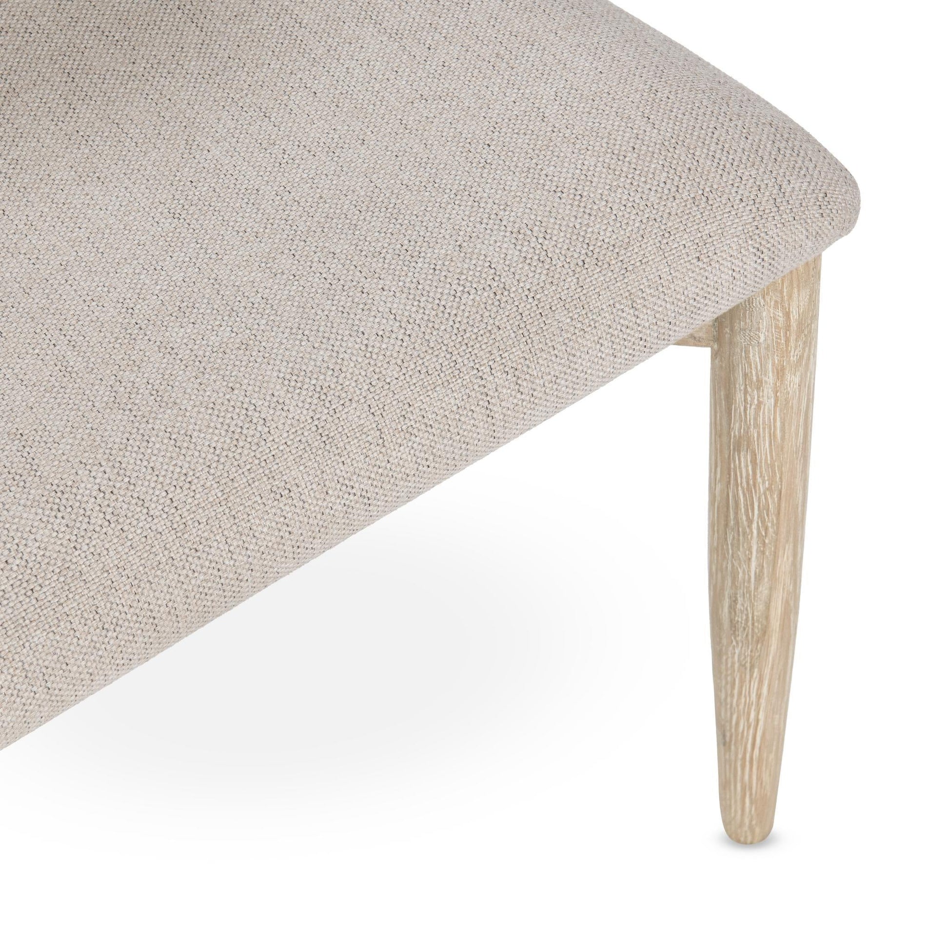 Tiber Dining Chair Set of 2 - Cream Washed