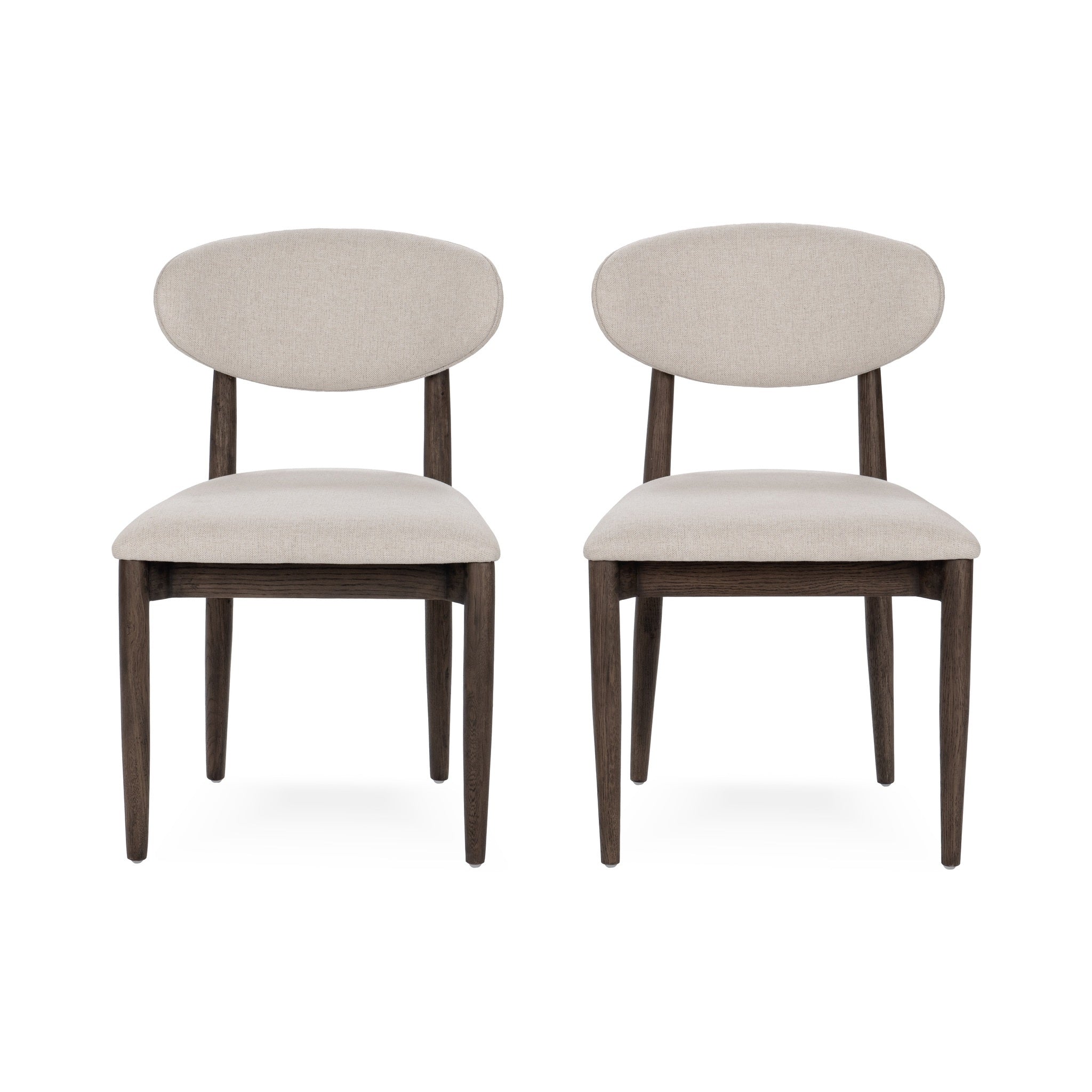 Tiber Dining Chair Set of 2 - Cream Washed
