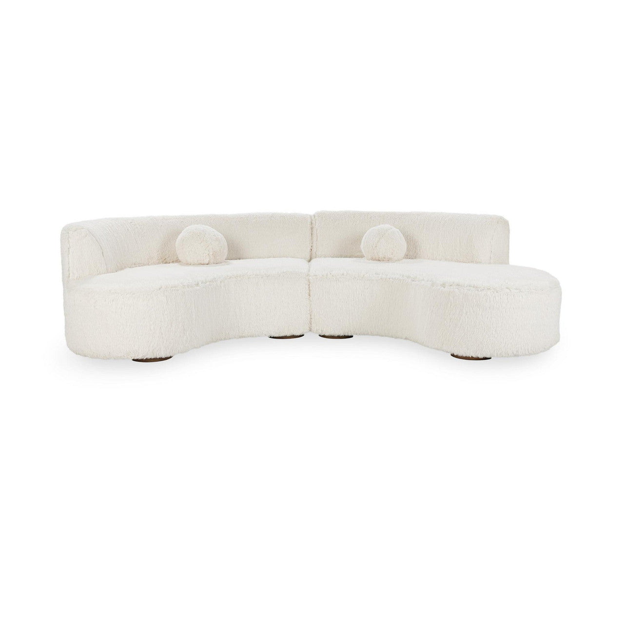 Octavia Upholstered Sectional - Vanilla