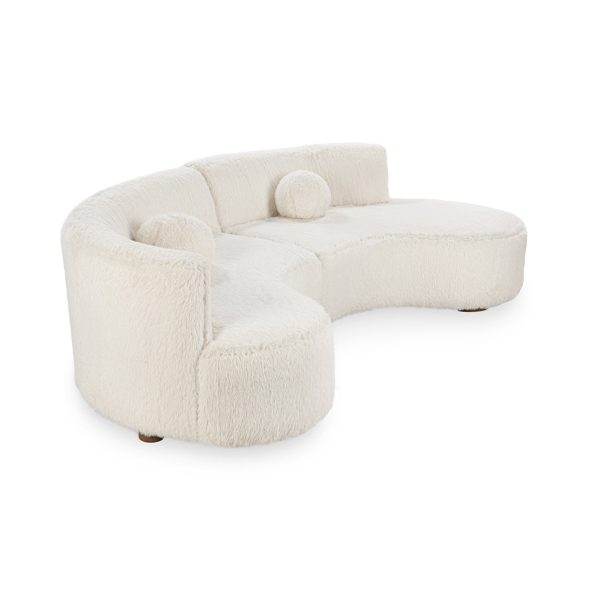 Octavia 2 Piece Sectional - Ivory