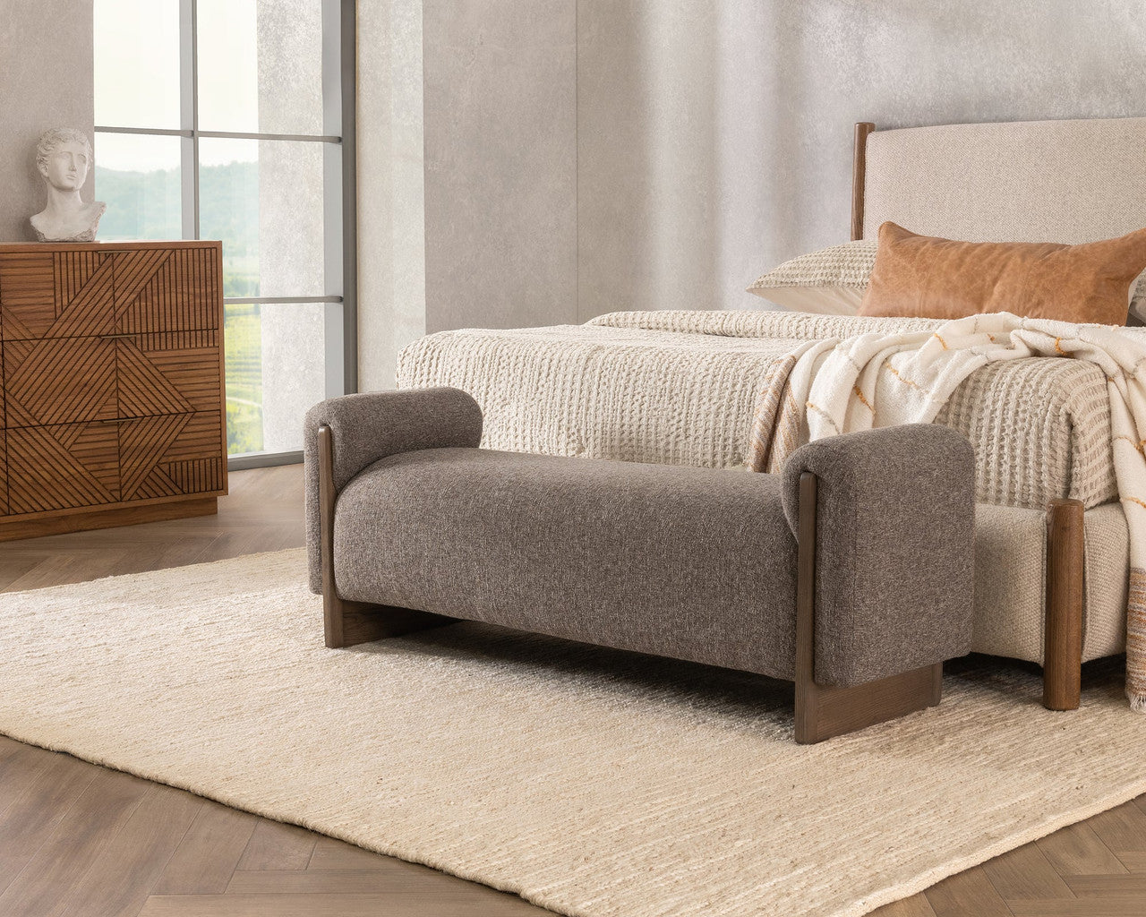 Sierra Upholstered Bench - 53006547