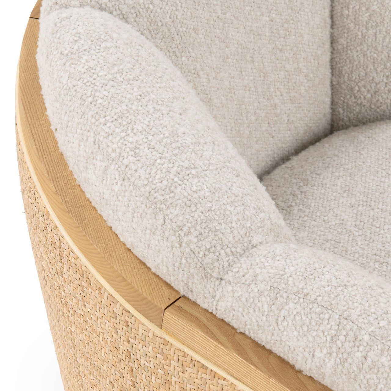 Daisy Upholstered Swivel Chair