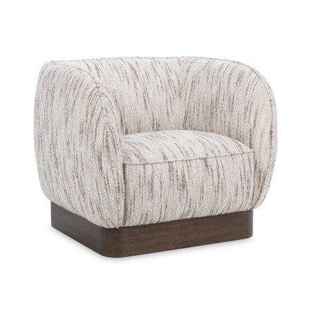 Rinner Swivel Chair - Cocoa Cream