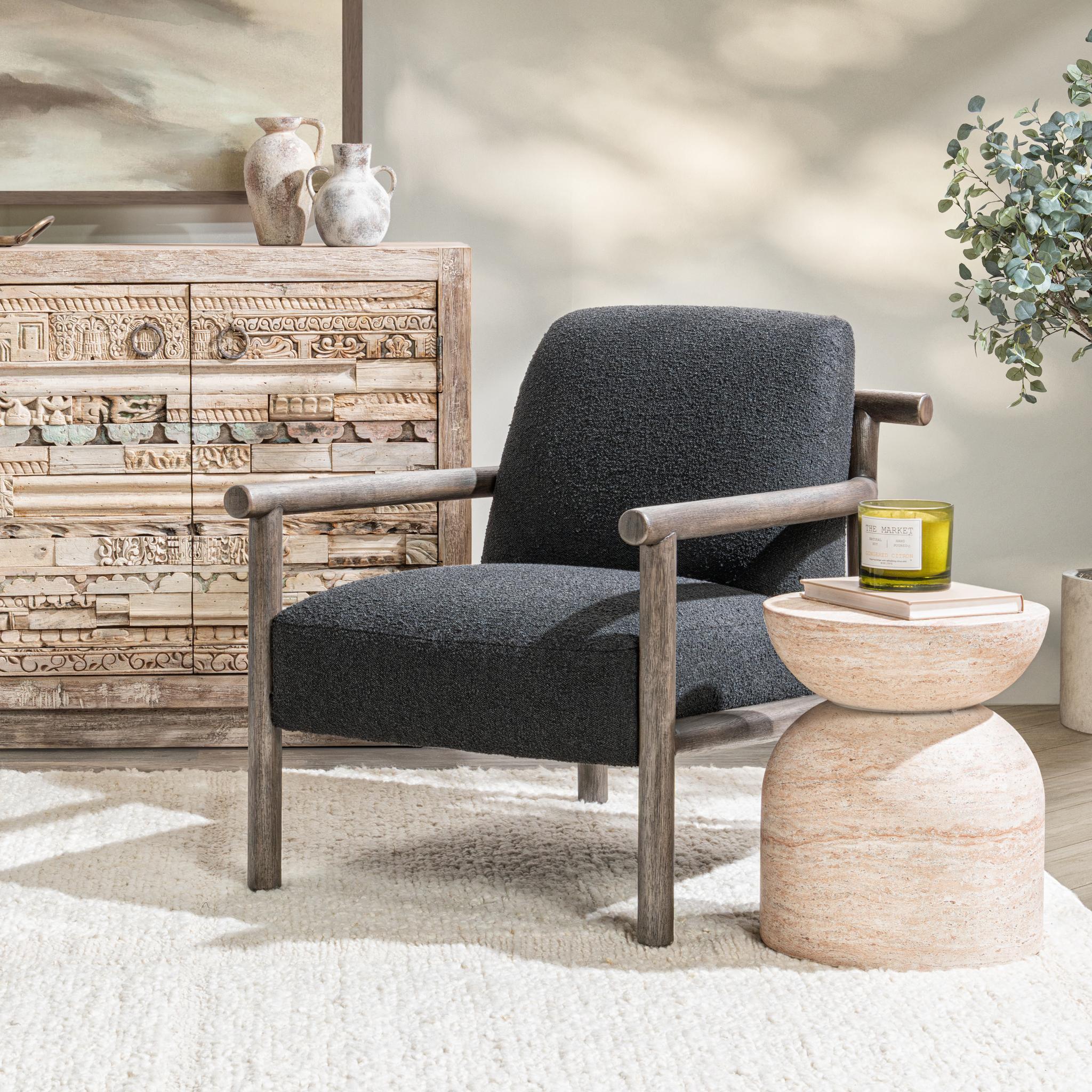 Azoria Accent Chair - Black