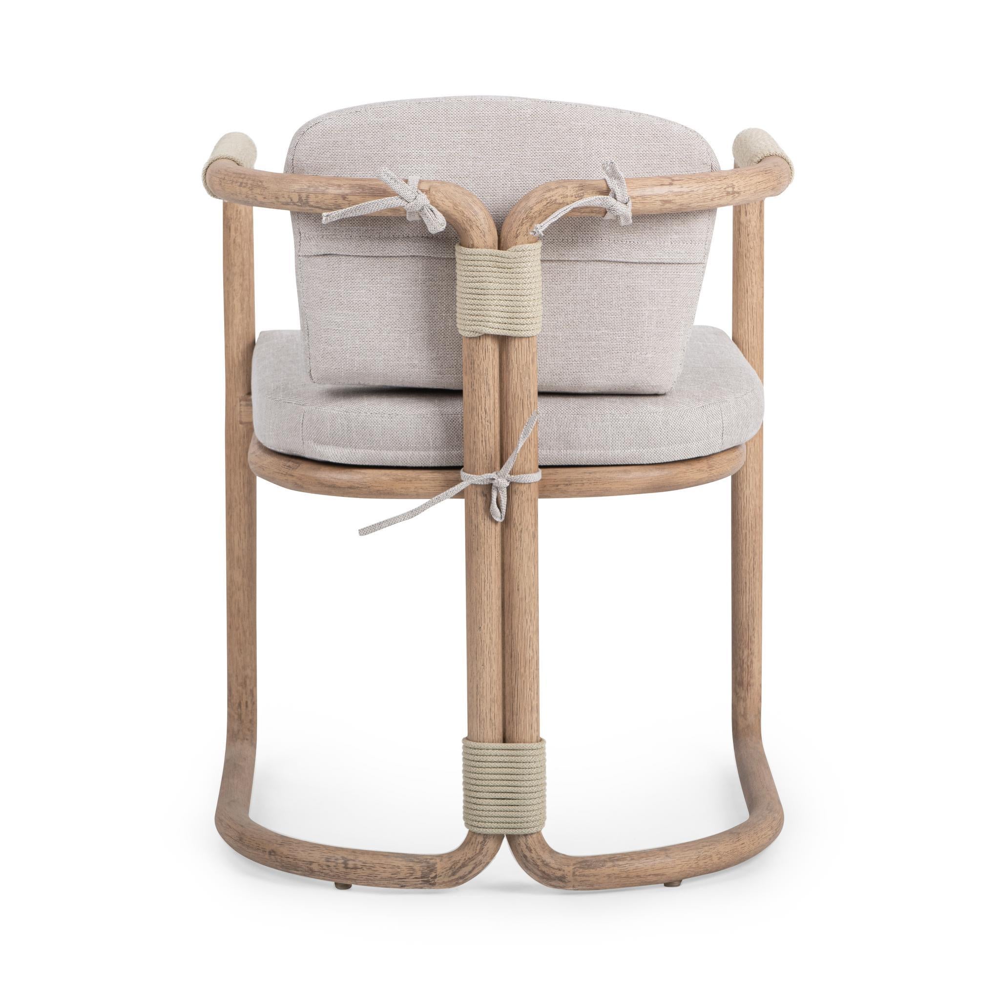 Dawson Outdoor Dining Chair - Butterscotch