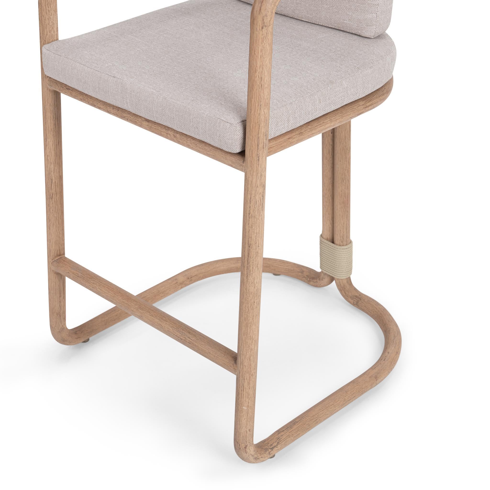 Dawson Outdoor Counter Stool - Butterscotch