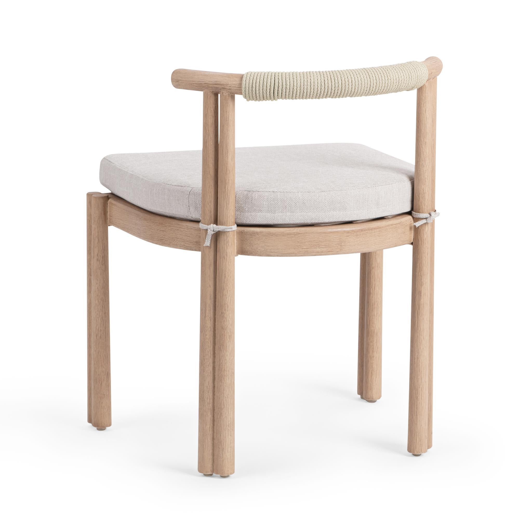 Oliver Outdoor Dining Chair Set of 2 - Butterscotch