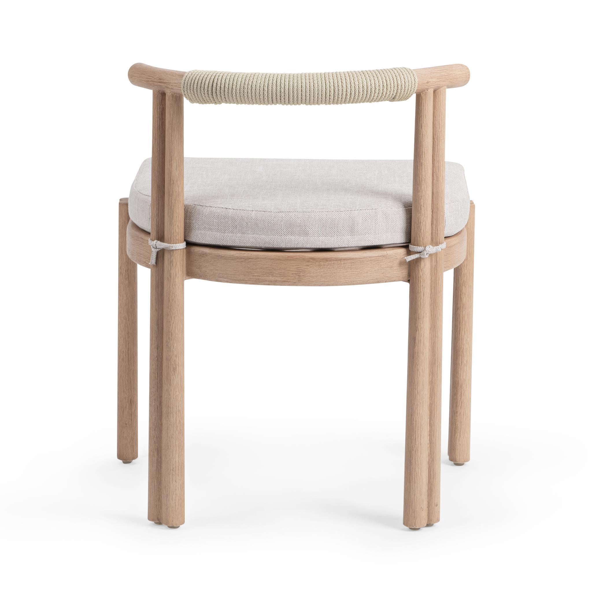 Oliver Outdoor Dining Chair Set of 2 - Butterscotch