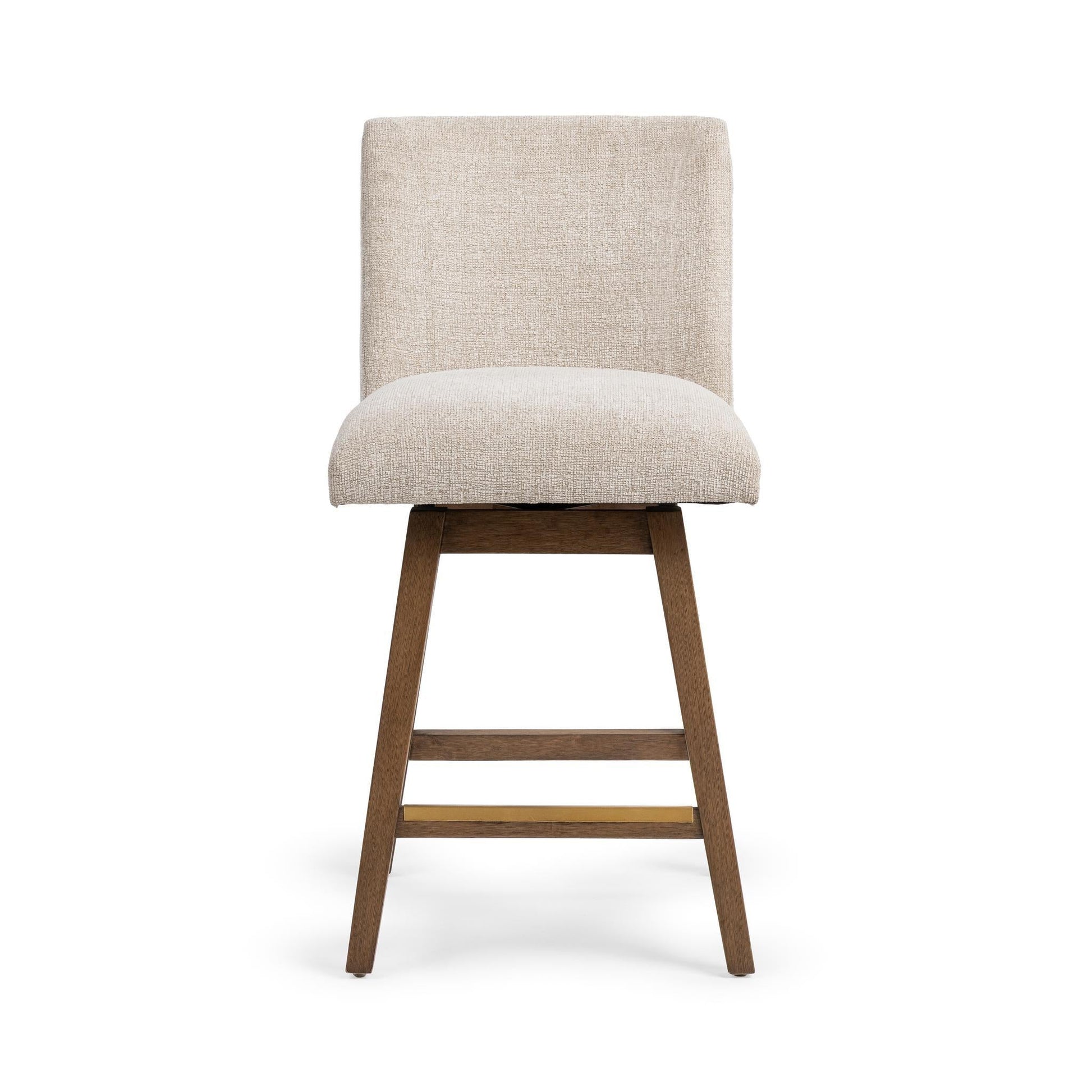 Ava Swivel Counter Stool - Vanilla Oat