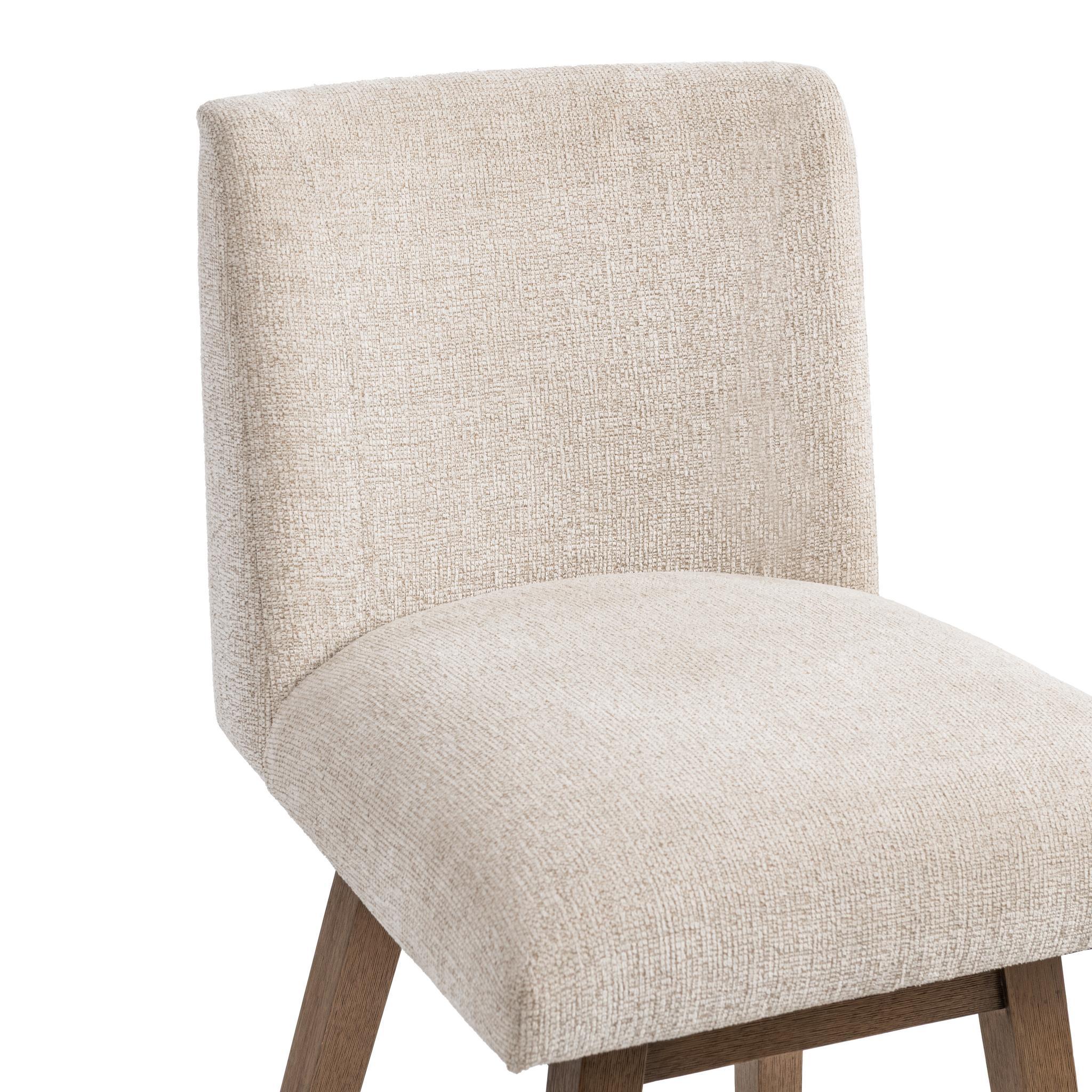Ava Swivel Counter Stool - Vanilla Oat