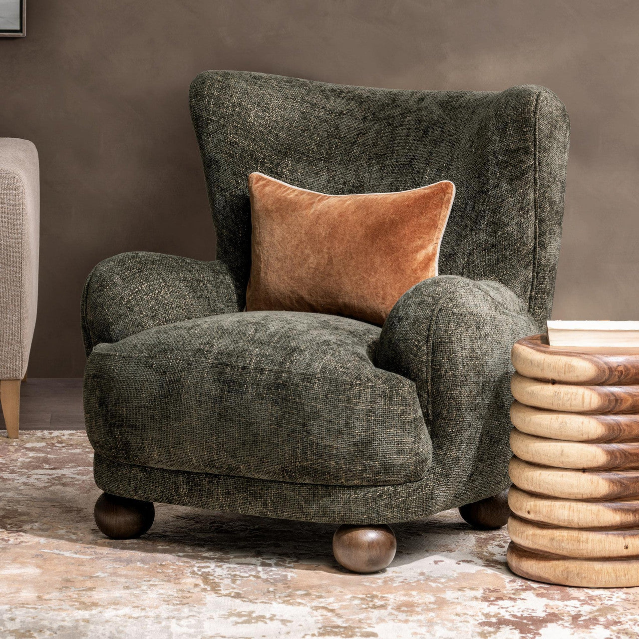 Penelope Winter Fir Accent Chair