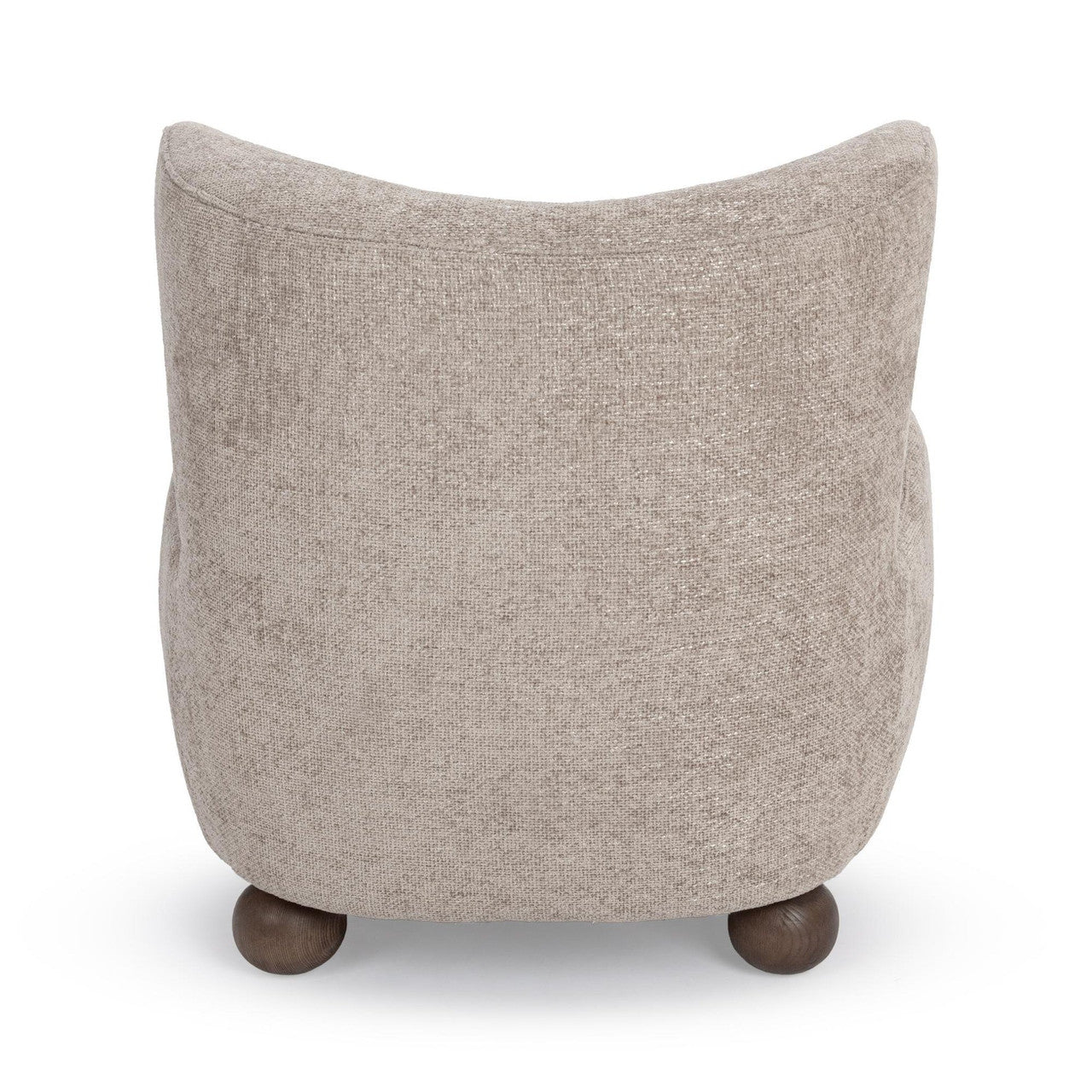 Penelope Mushroom Taupe Accent Chair