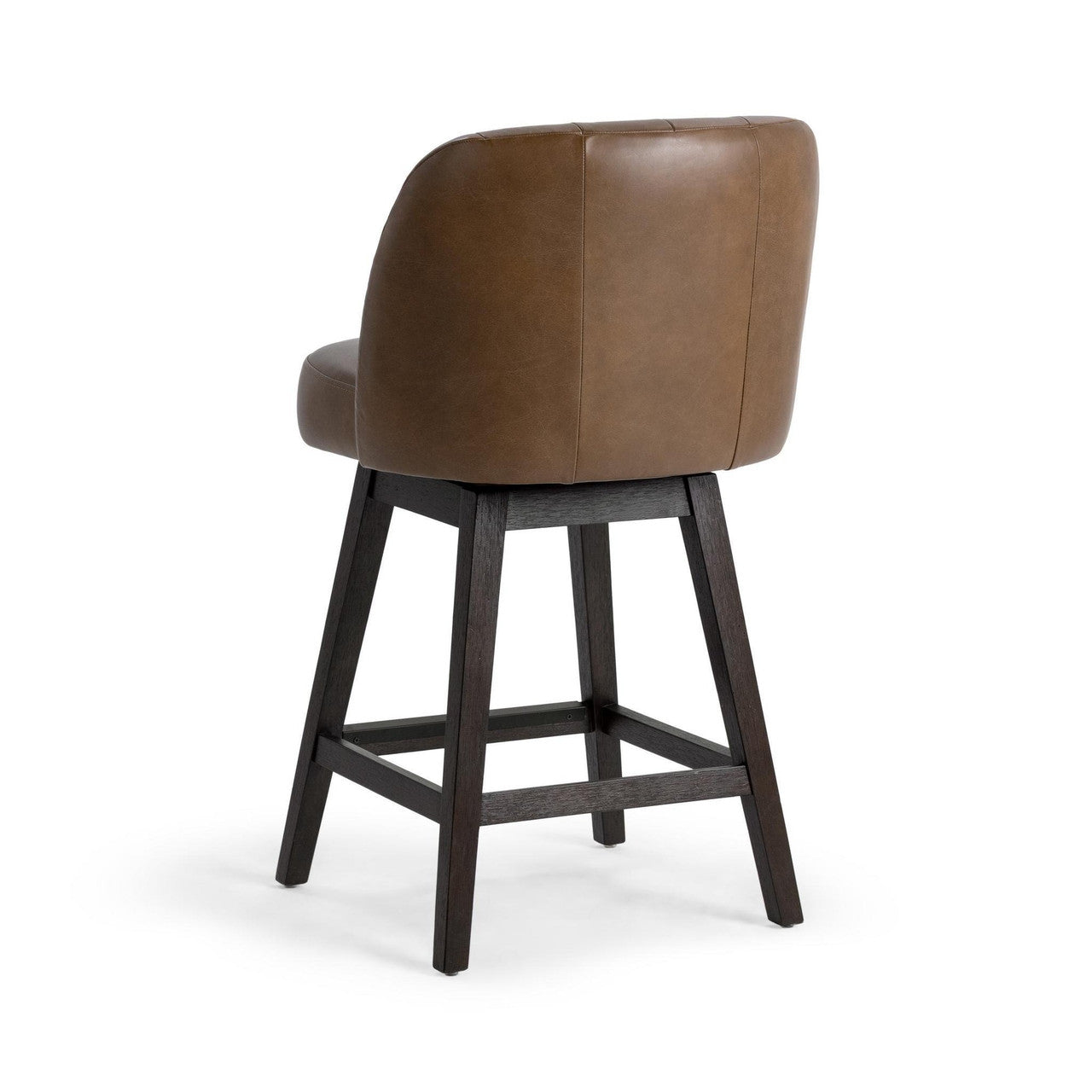 Della Camel Swivel Counter Stool