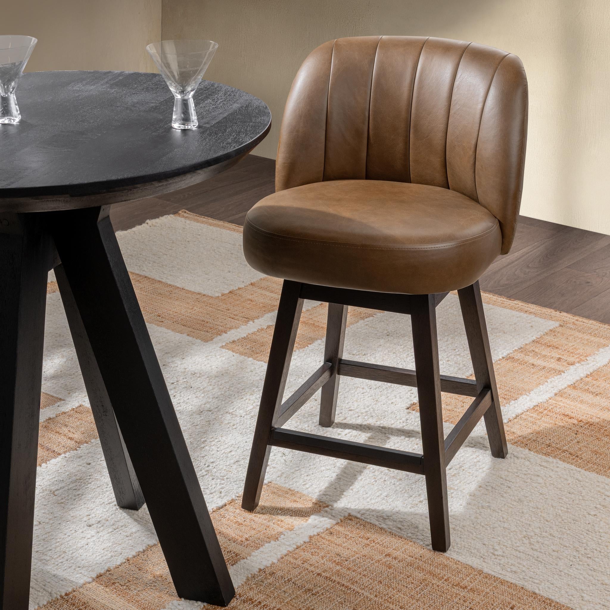Della Counter Stool - Camel