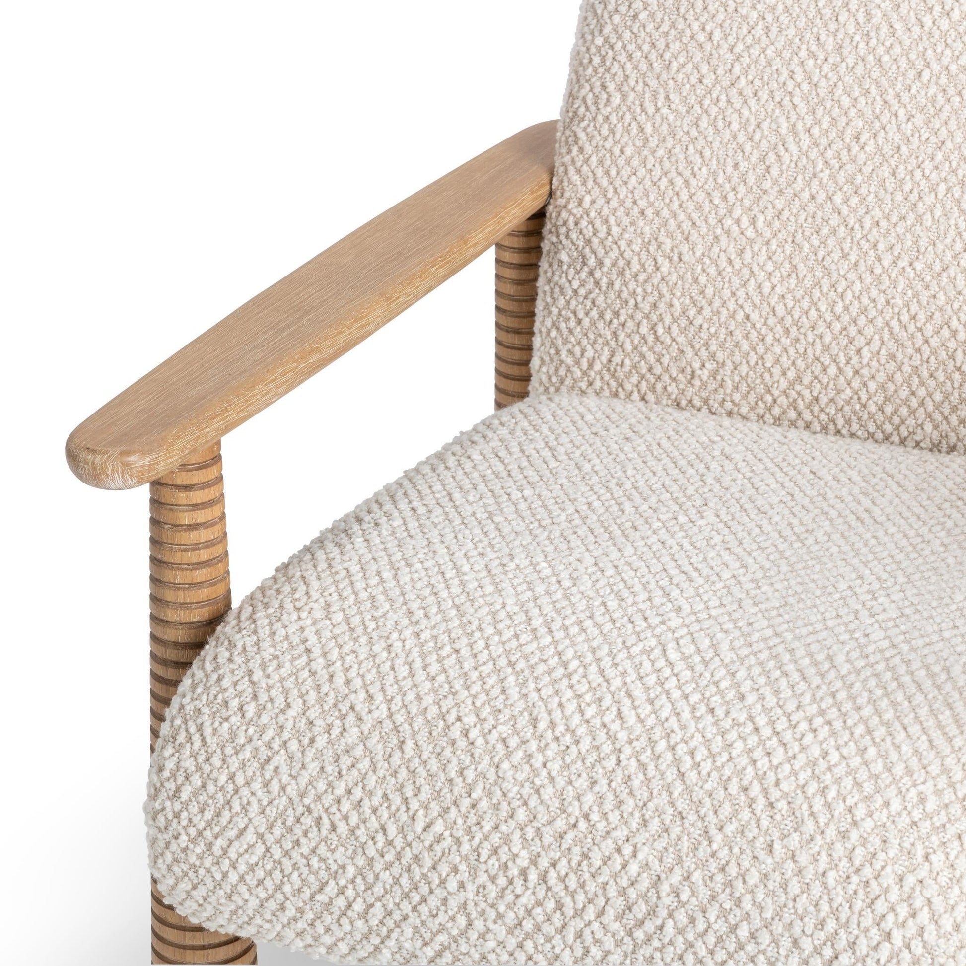Caprice Accent Chair - Beige Natural