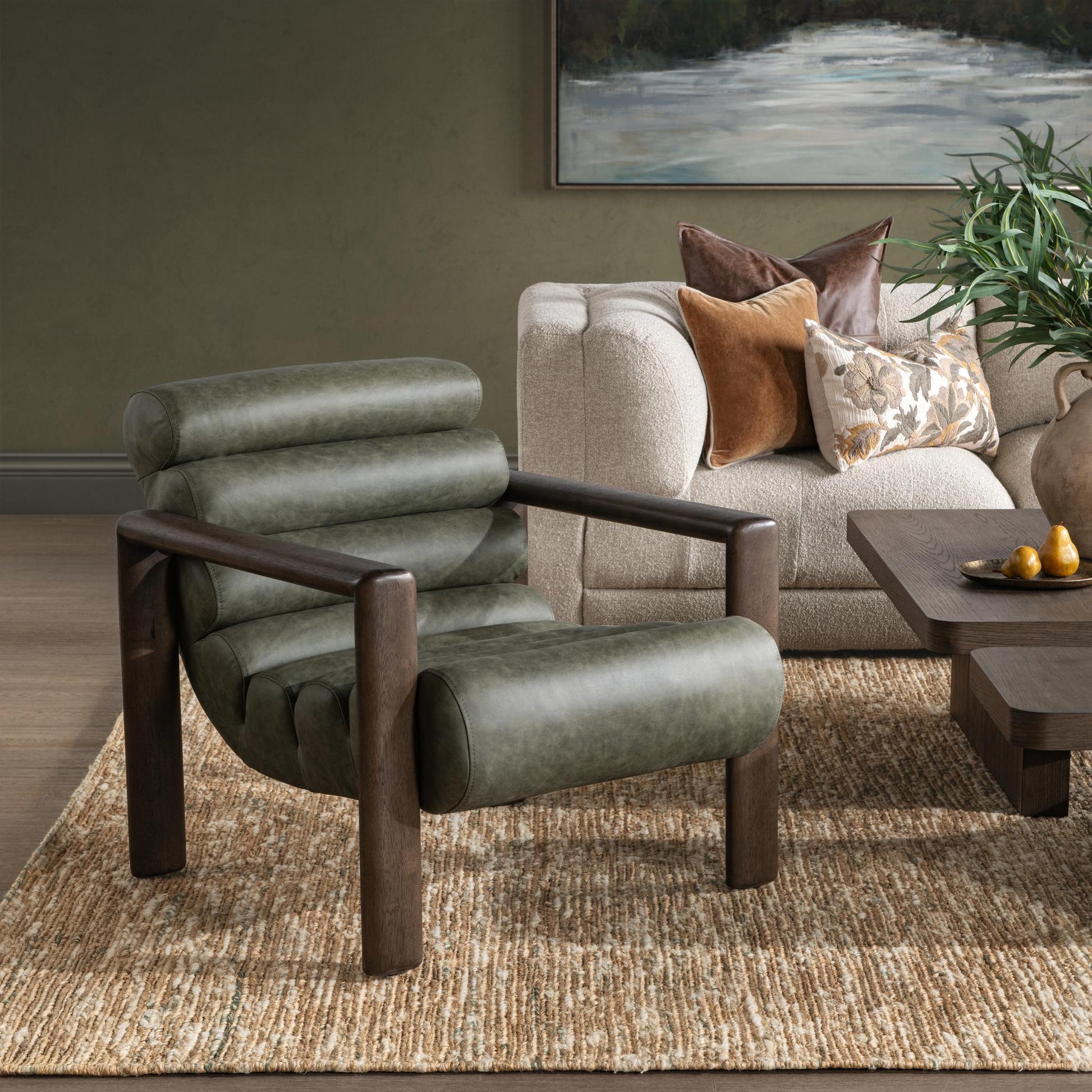 Dahlia Accent Chair - Soft Sage