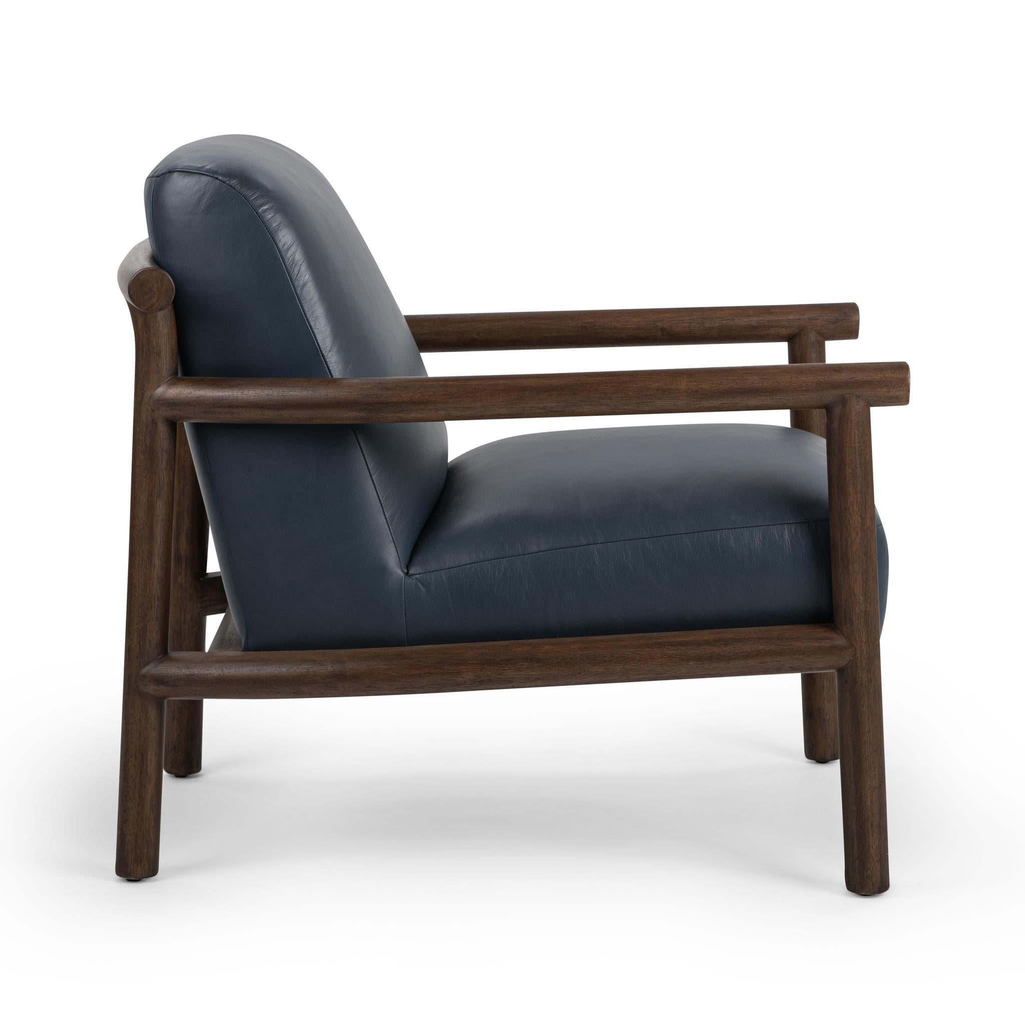 Azoria Accent Chair - Mystic Blue