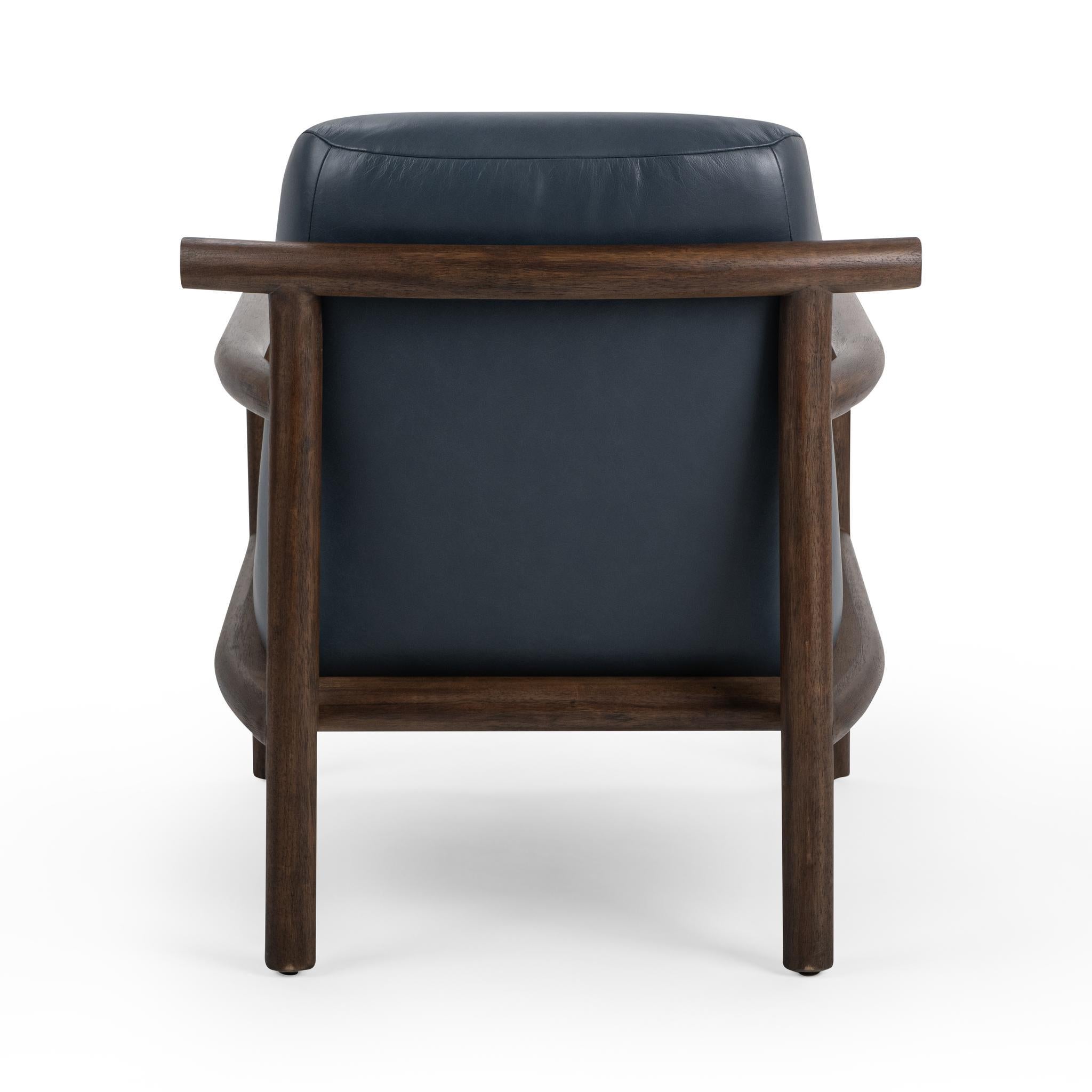 Azoria Accent Chair - Mystic Blue
