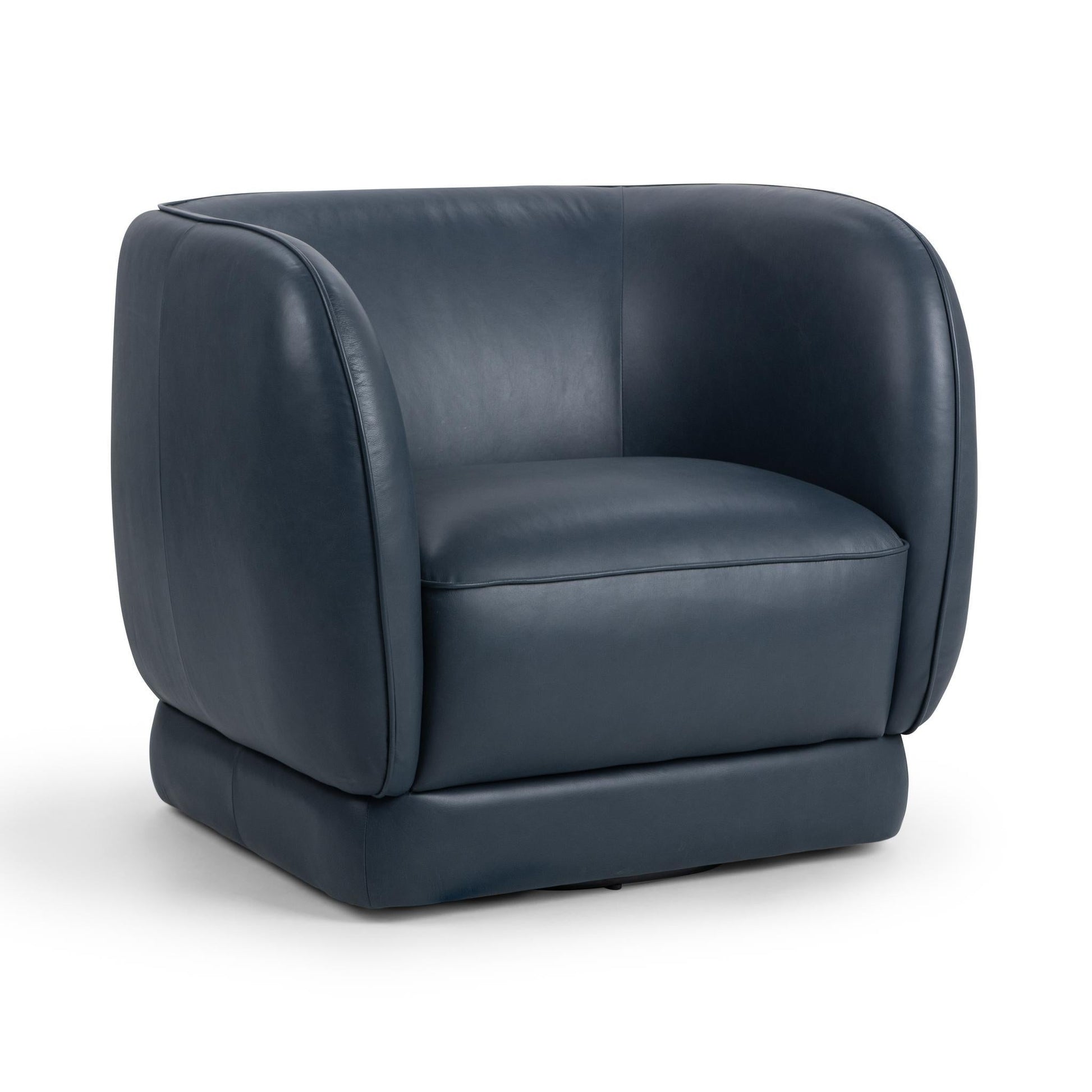 Rinner Swivel Chair - Mystic Blue