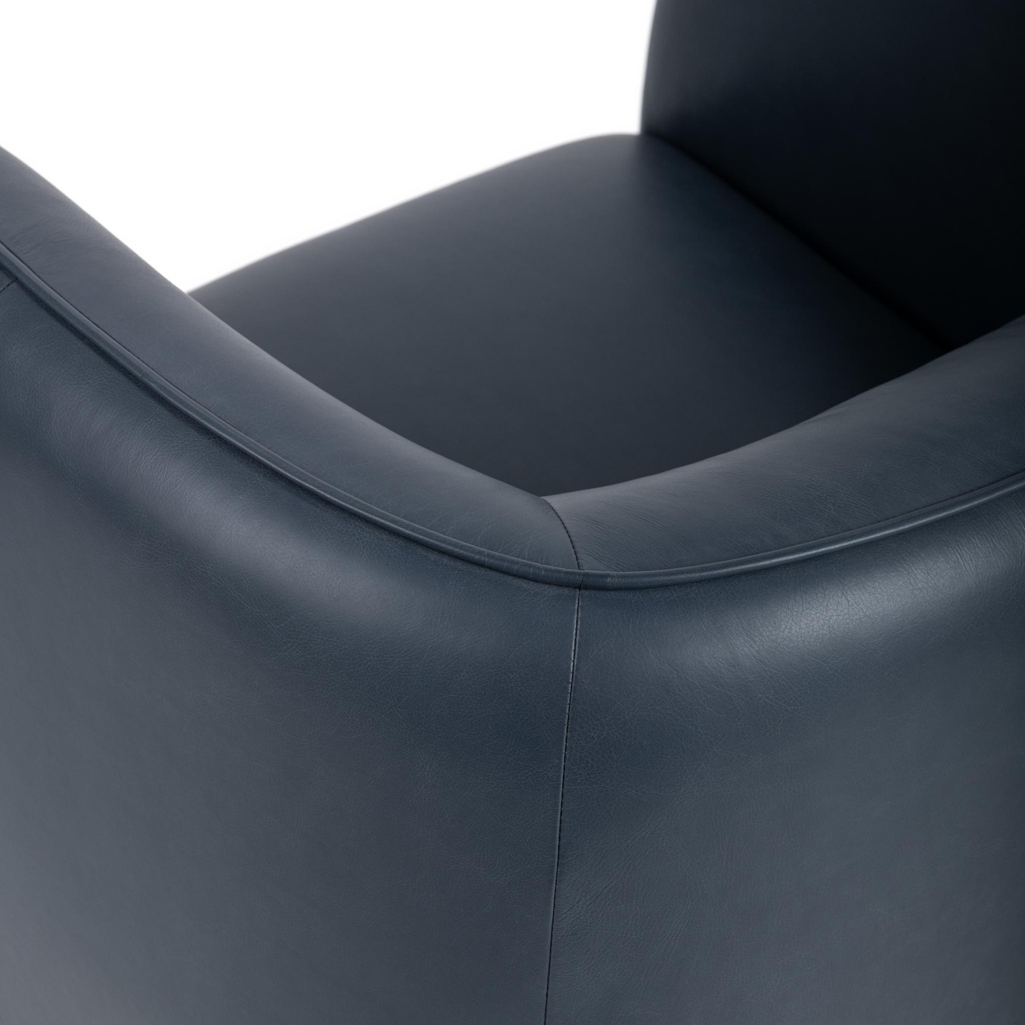 Rinner Swivel Chair - Mystic Blue