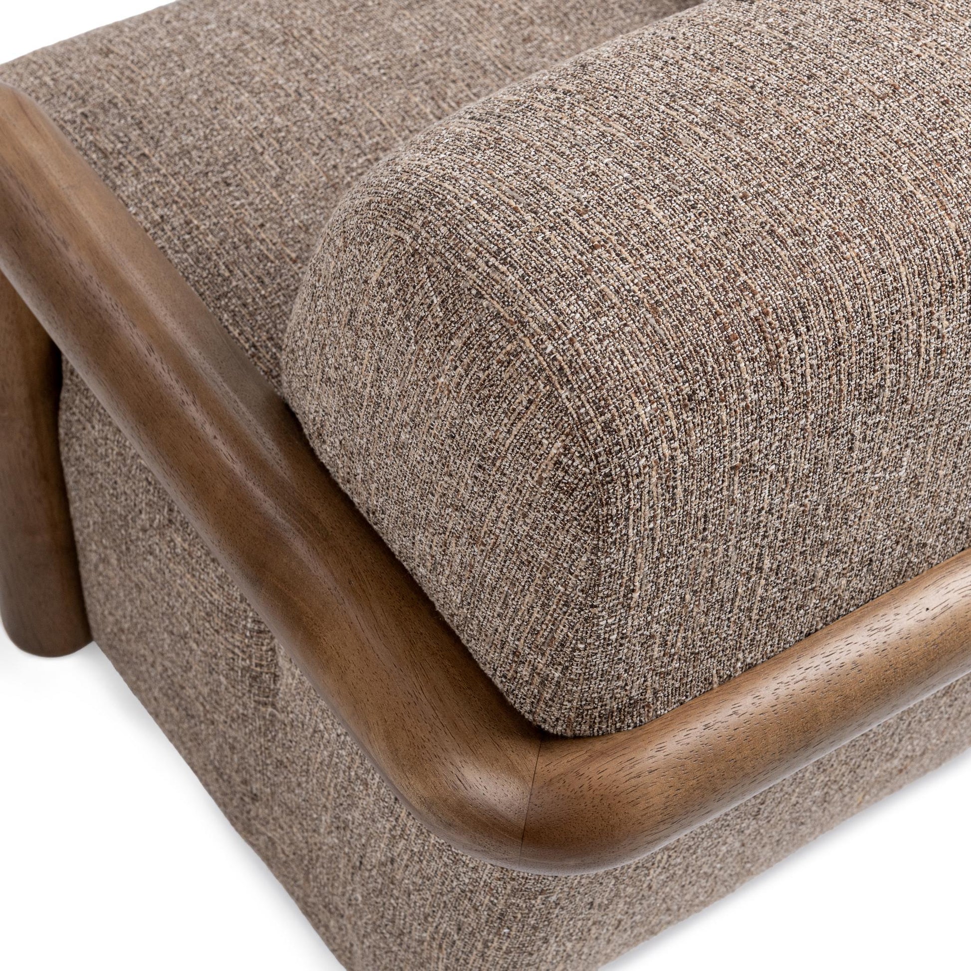 Welson Swivel Accent Chair - Warm Mocha