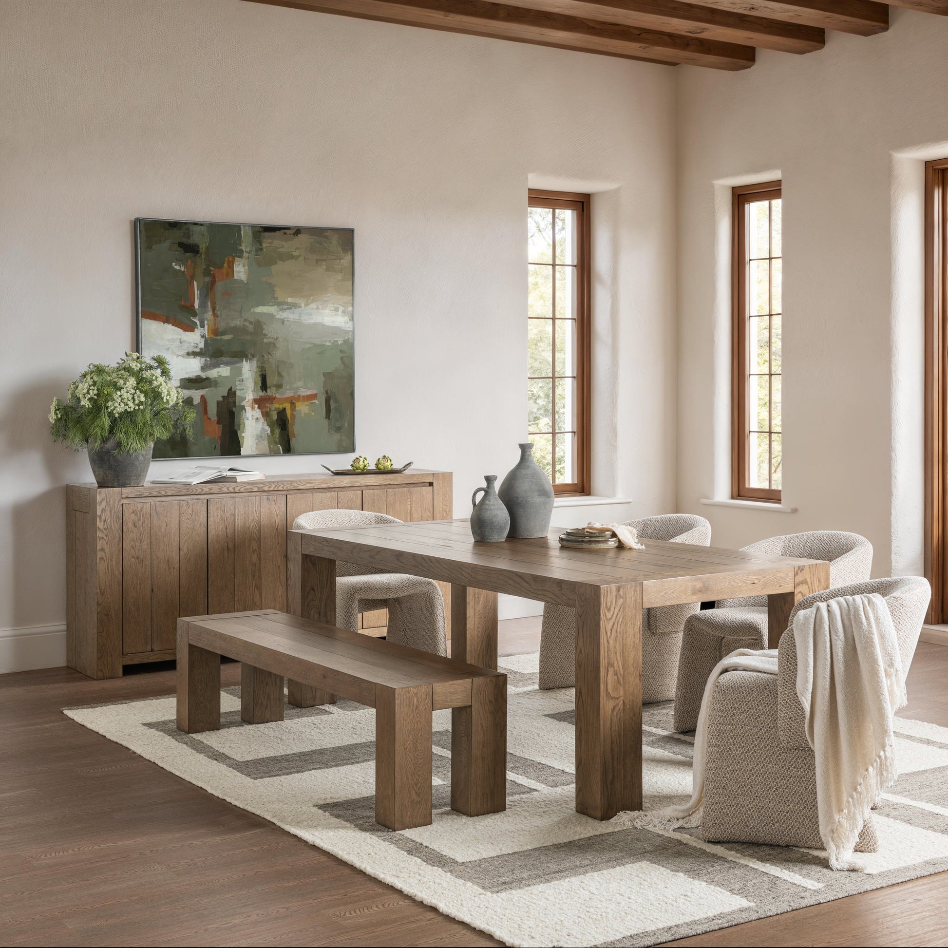 Bristol Bench - Café Brown