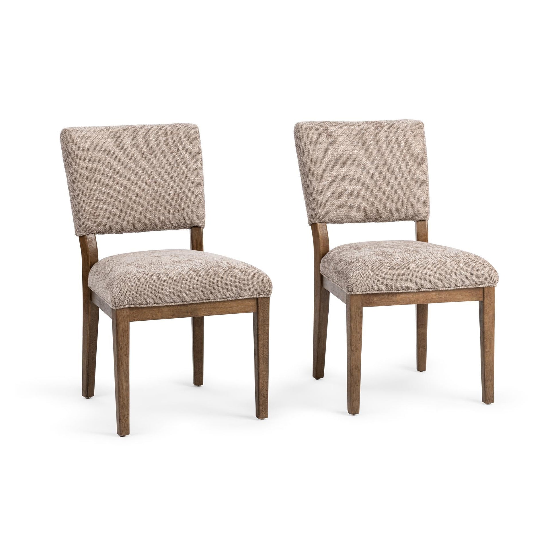 Arima Dining Chair Set of 2 - Mushroom Taupe