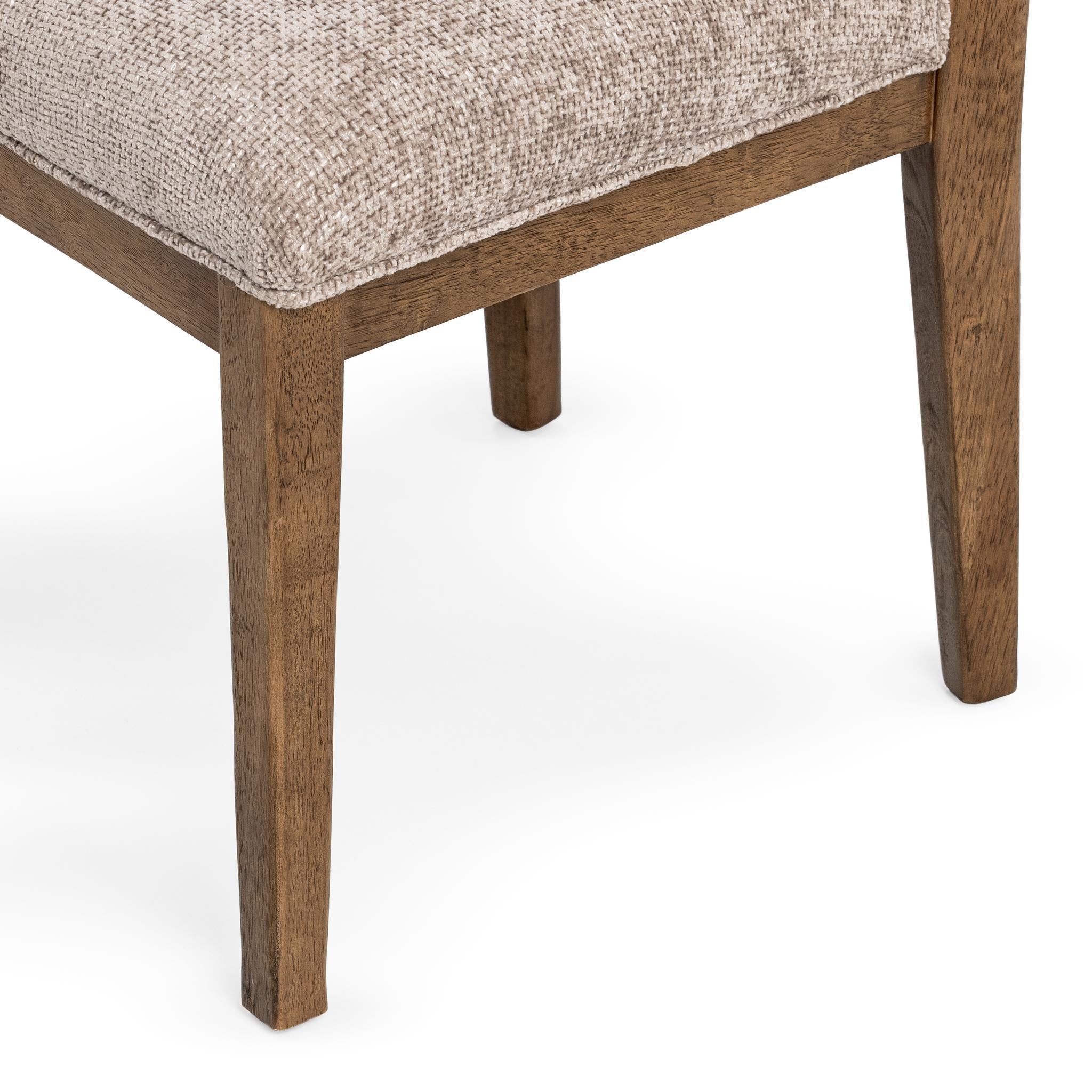 Arima Dining Chair Set of 2 - Mushroom Taupe