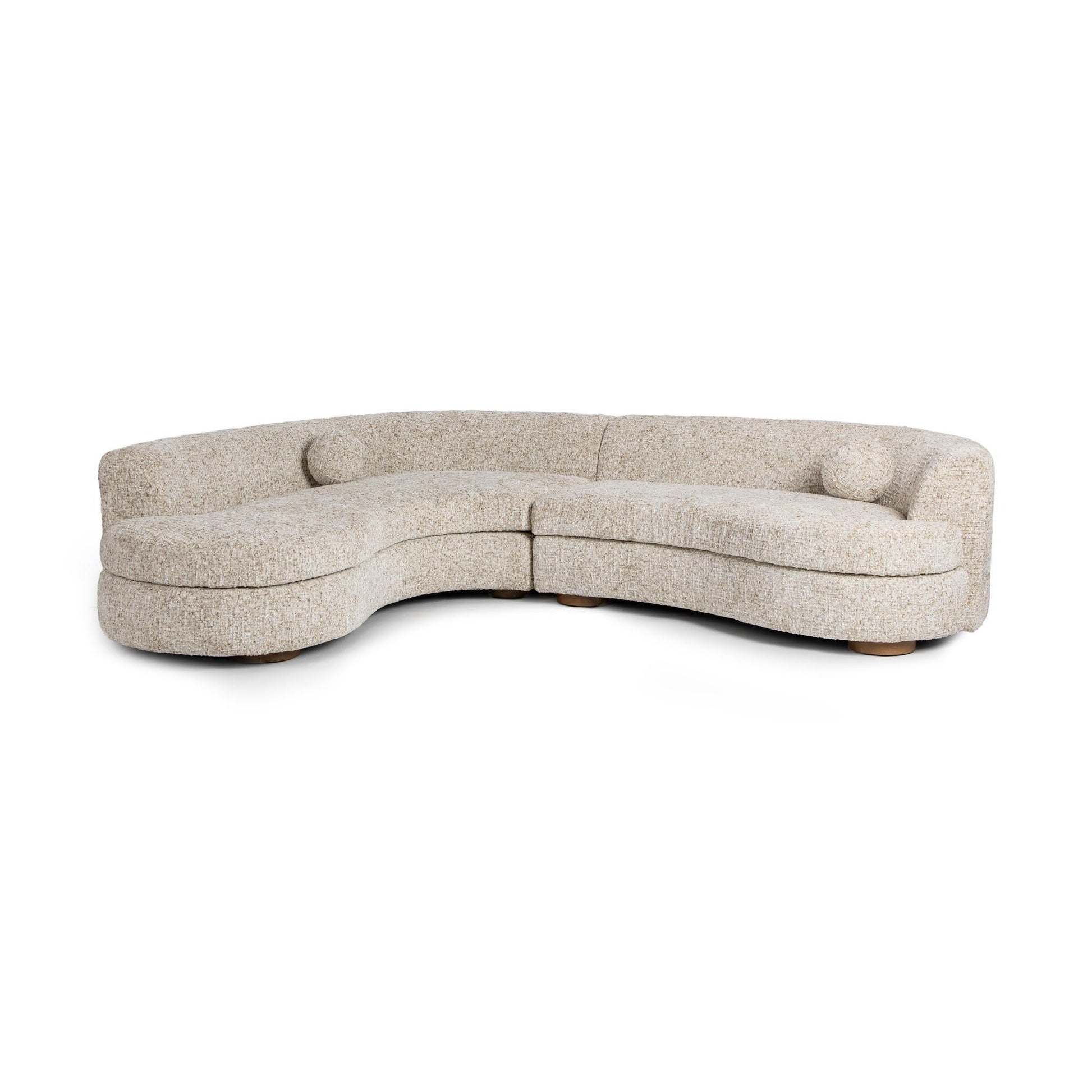 Concord 2 Piece Sectional - Frosty Oat