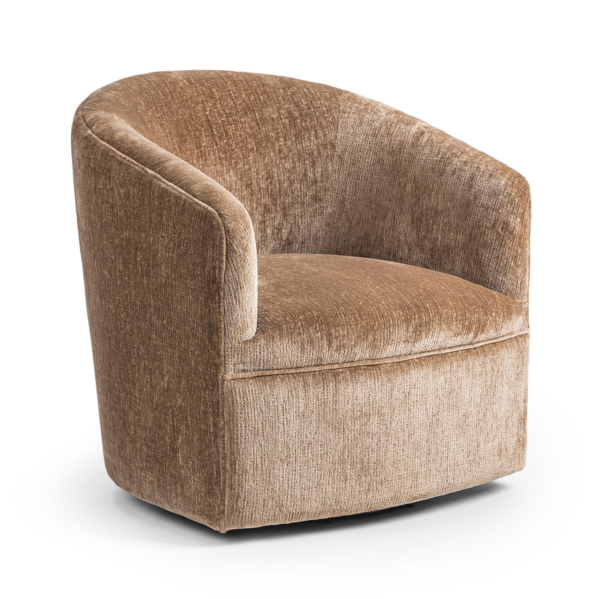 Valencia Swivel Accent Chair - Walnut Heather