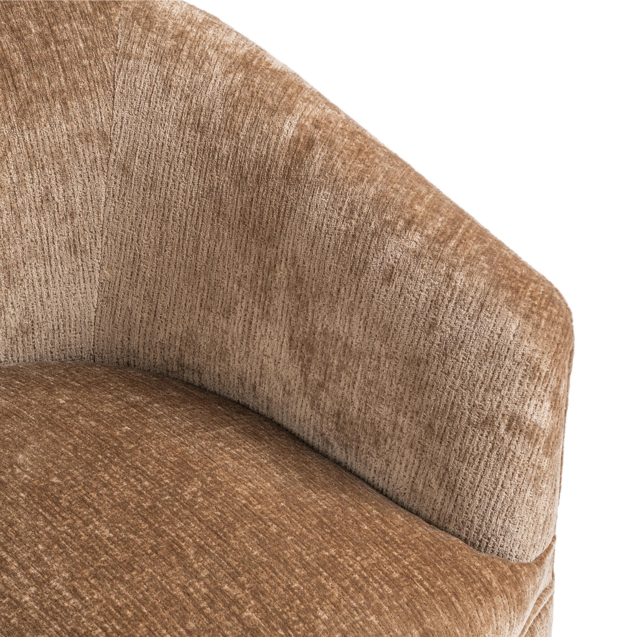 Valencia Swivel Accent Chair - Walnut Heather