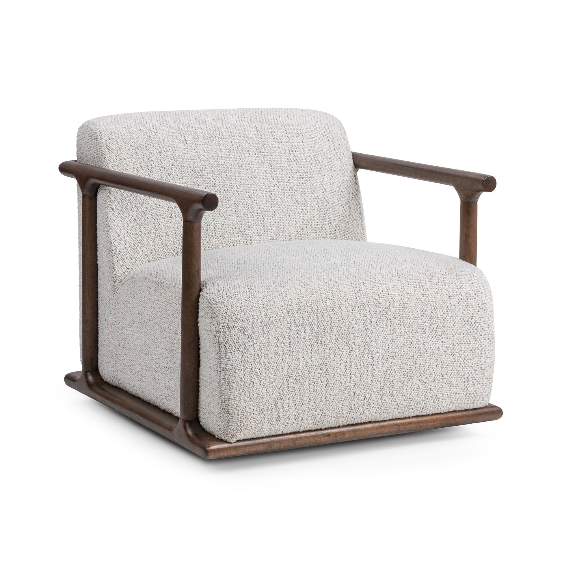 Lucia Swivel Chair - Kale Green