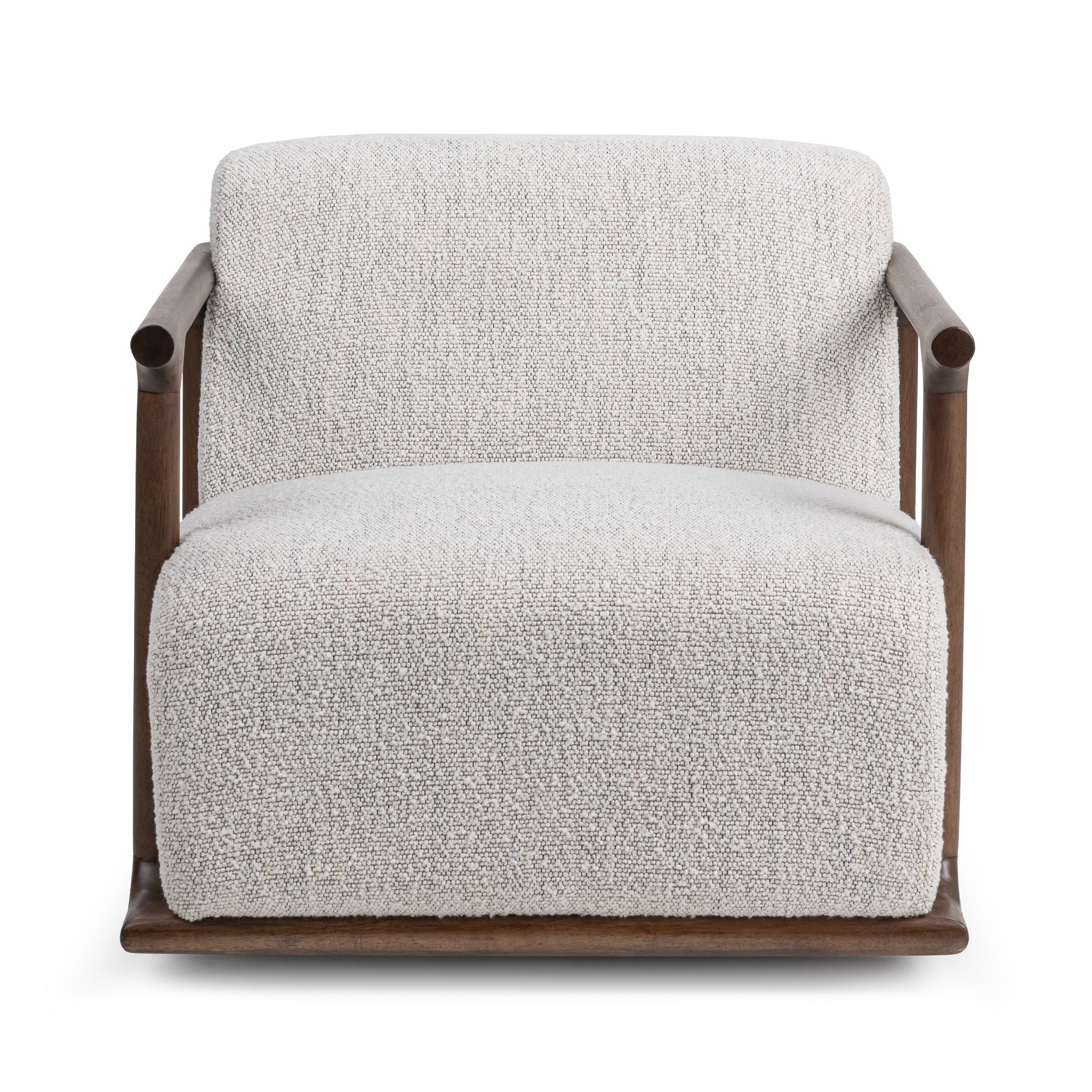 Lucia Swivel Chair - Kale Green