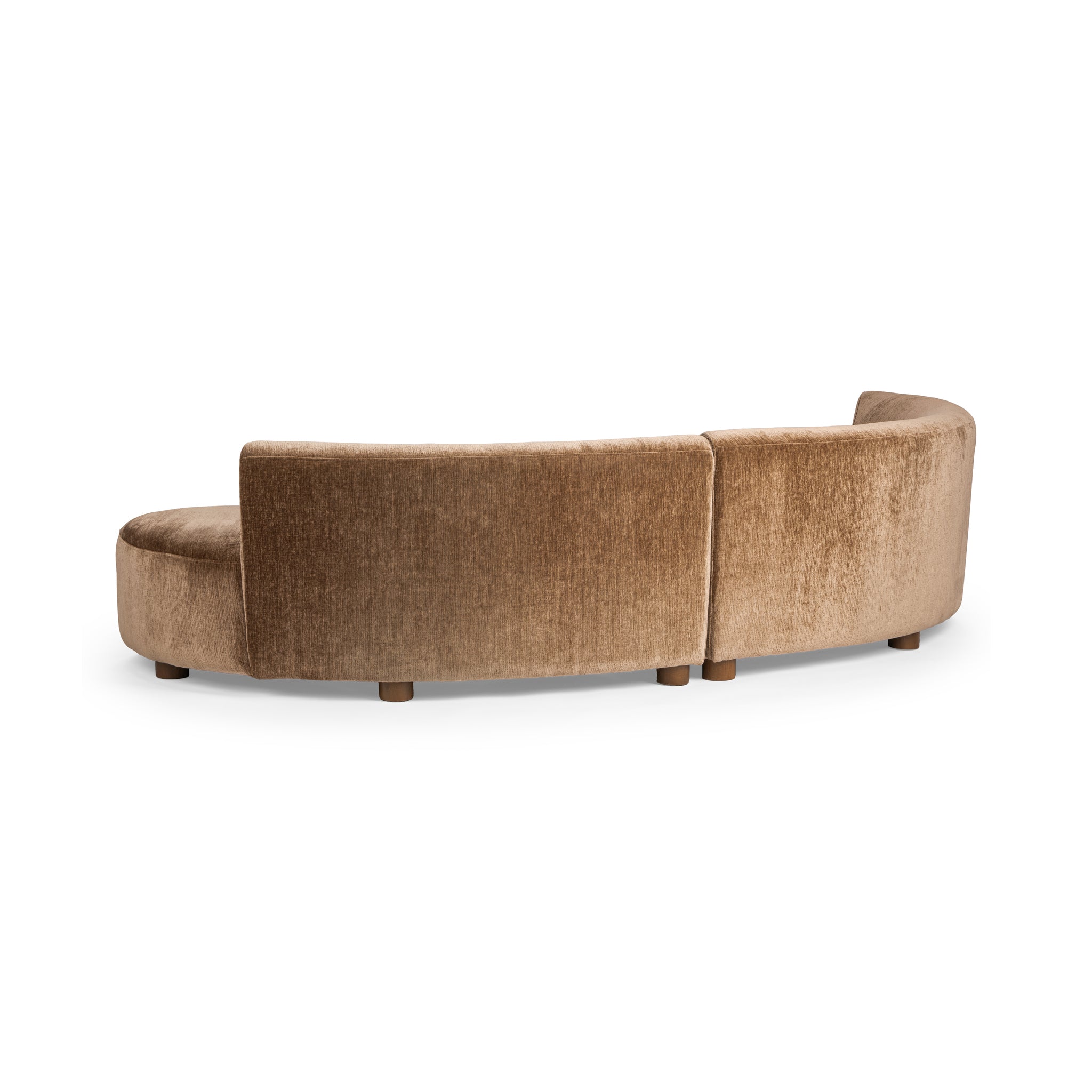 Octavia 2 Piece Sectional - Walnut Heather