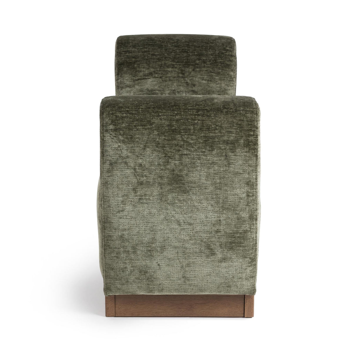 Soraya Accent Bench - Alpine Green / 61" by Classic Home - view 3