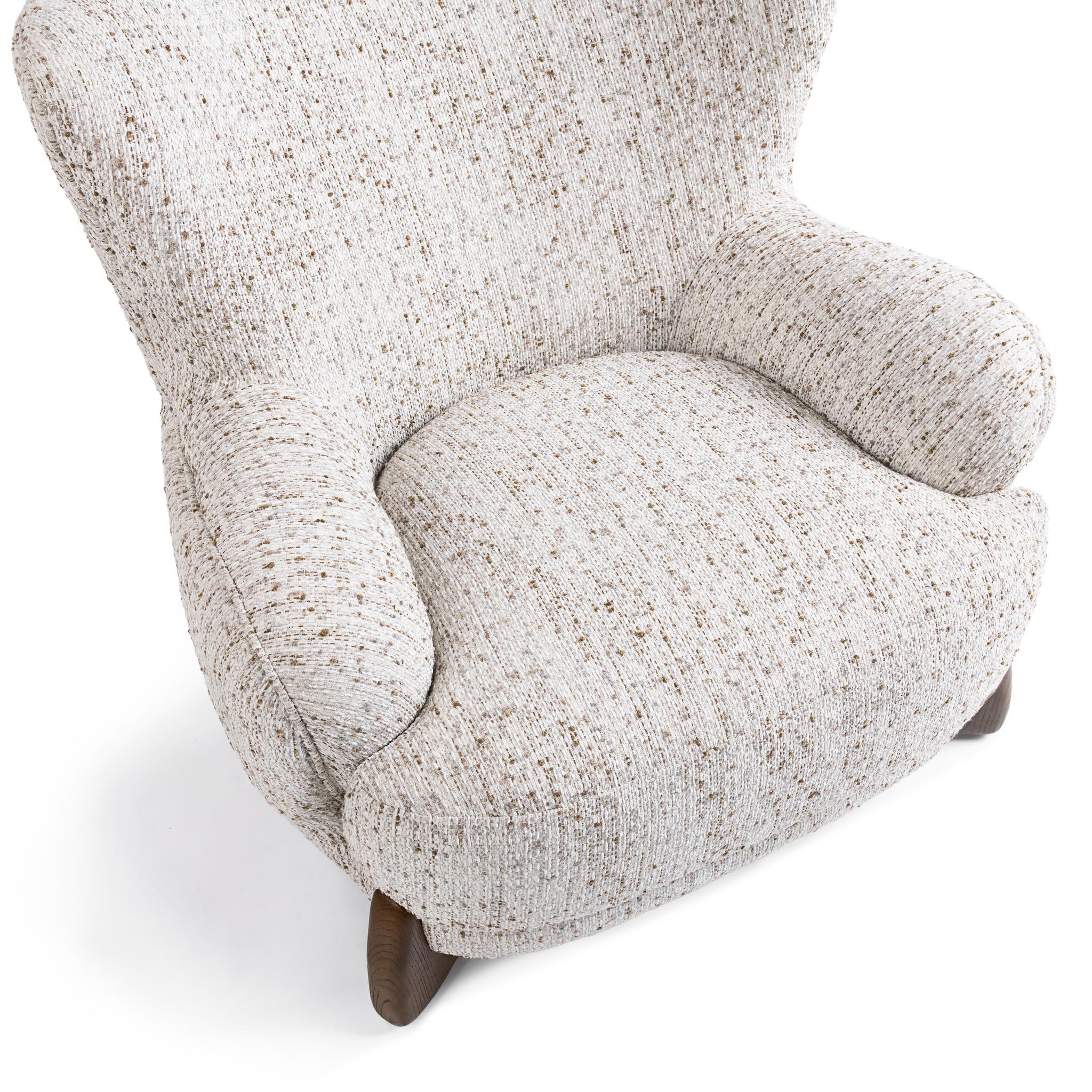 Riya Accent Chair - Canvas Oat