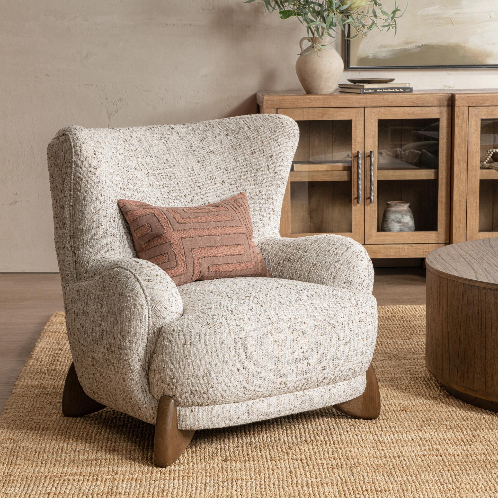Riya Accent Chair - Canvas Oat