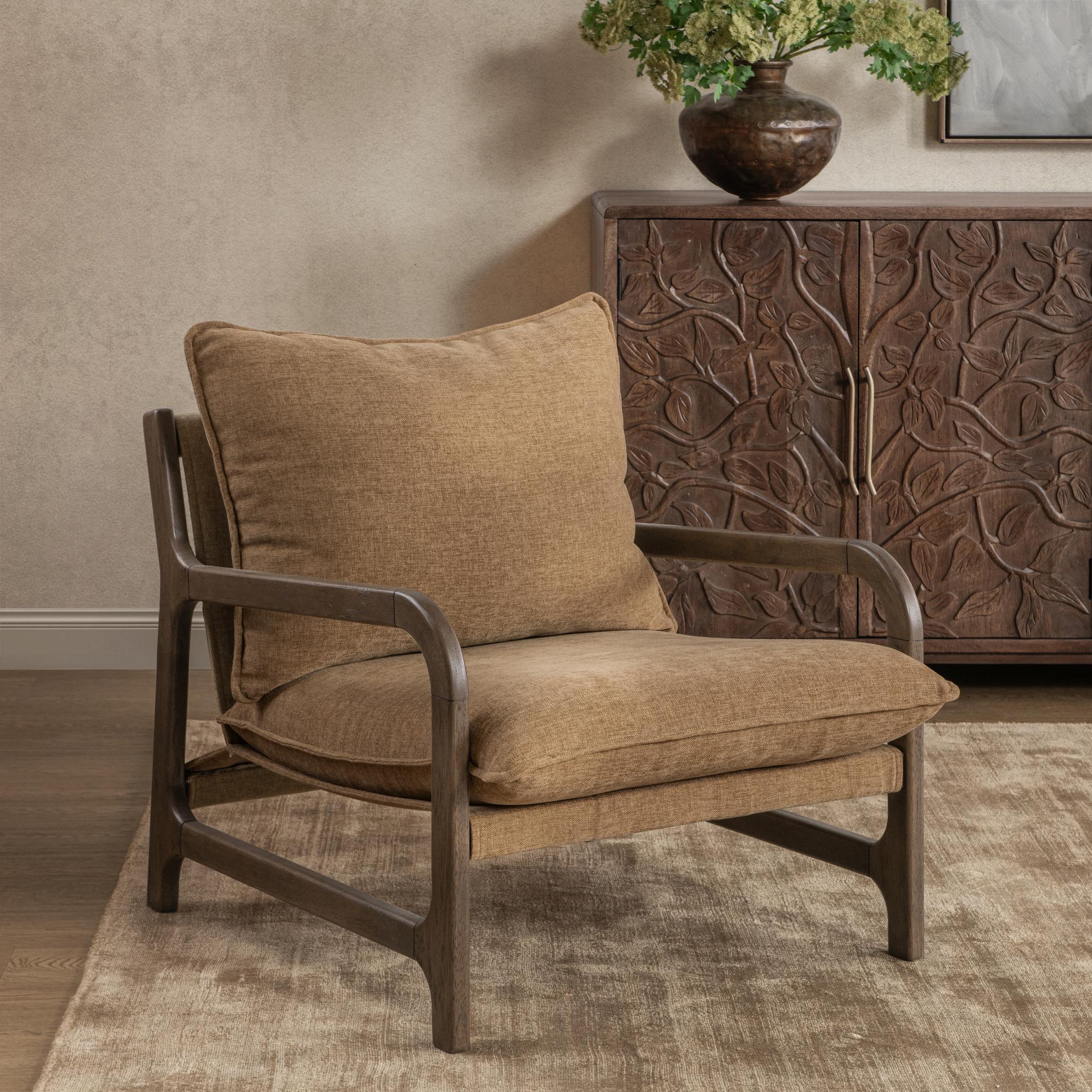 Fontana Accent Chair - Honey Oat