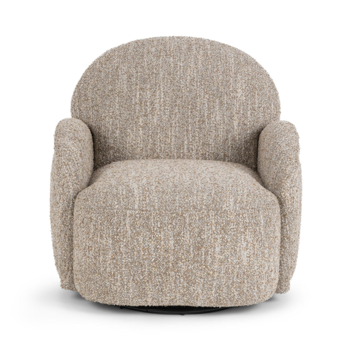 Colima Swivel Chair - Golden Heather by Classic Home - view 2