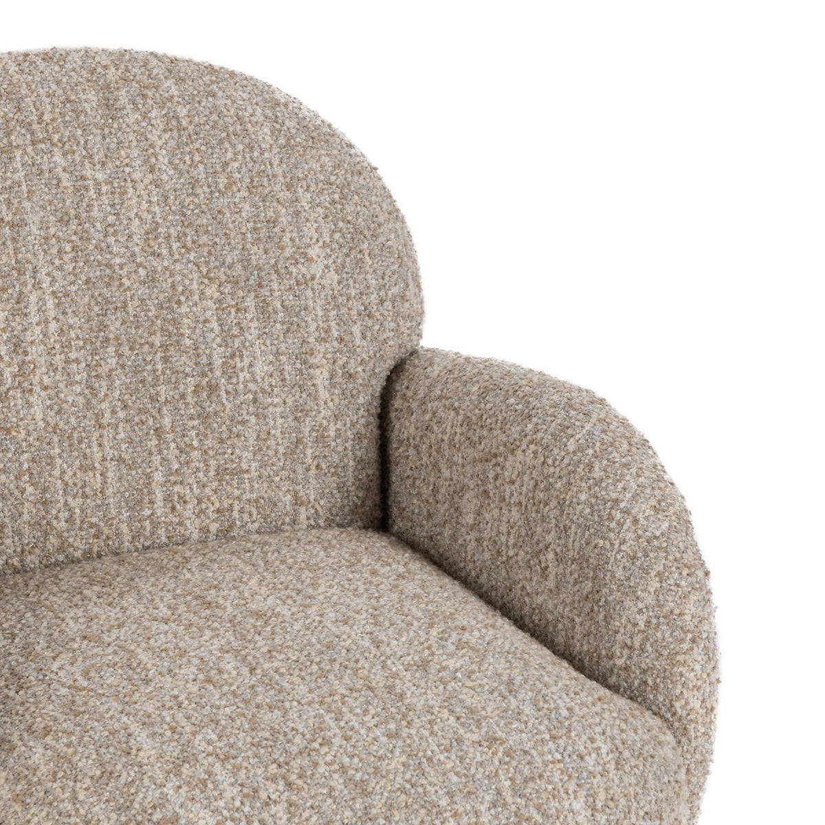 Colima Swivel Chair - Golden Heather by Classic Home - view 5