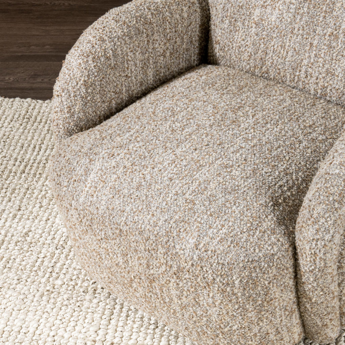 Colima Swivel Chair - Golden Heather by Classic Home - view 8