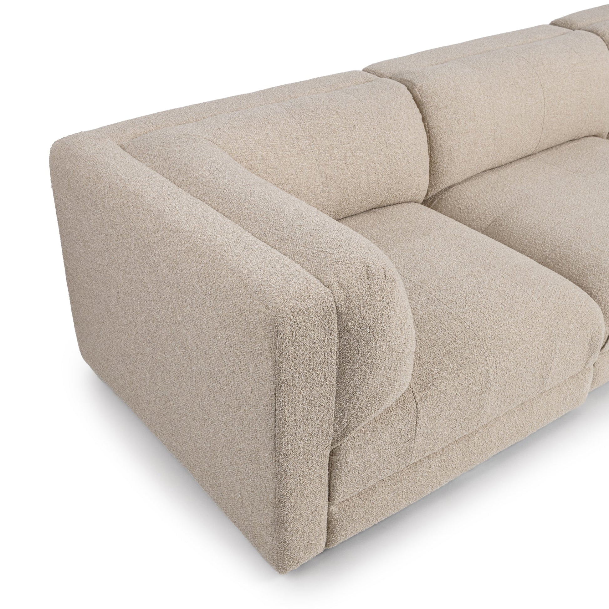 Adalynne 3 Piece Sectional - Buttermilk