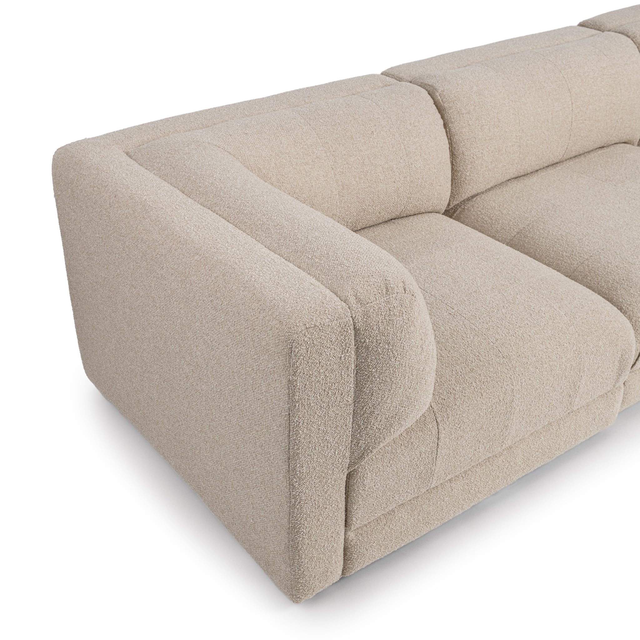 Adalynne 3 Piece Sectional - Buttermilk