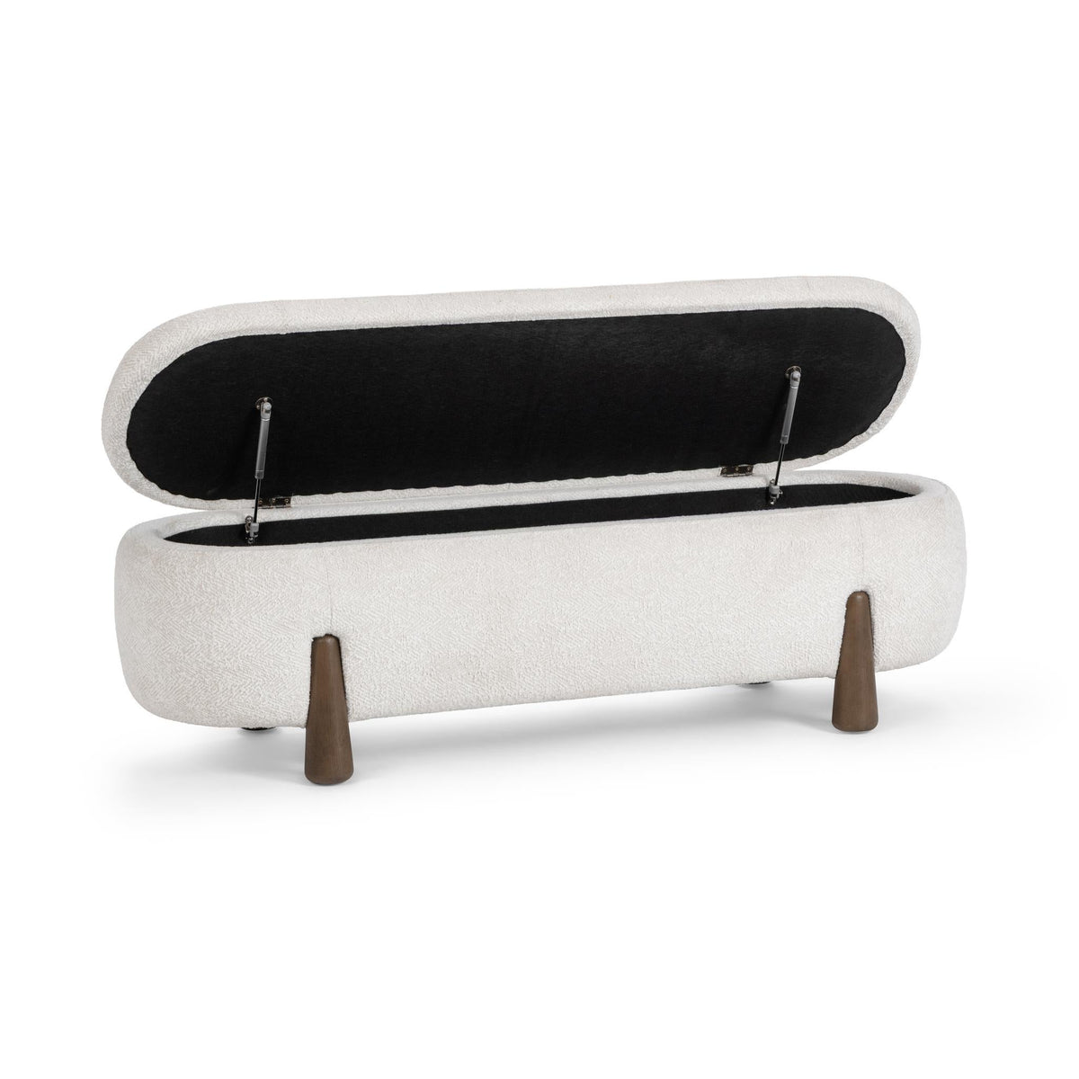 Riva Storage Bench - Winter Weave by Classic Home - view 3
