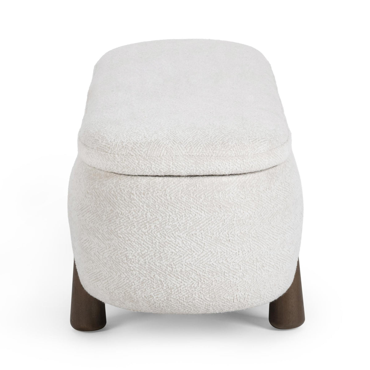 Riva Storage Bench - Winter Weave by Classic Home - view 4