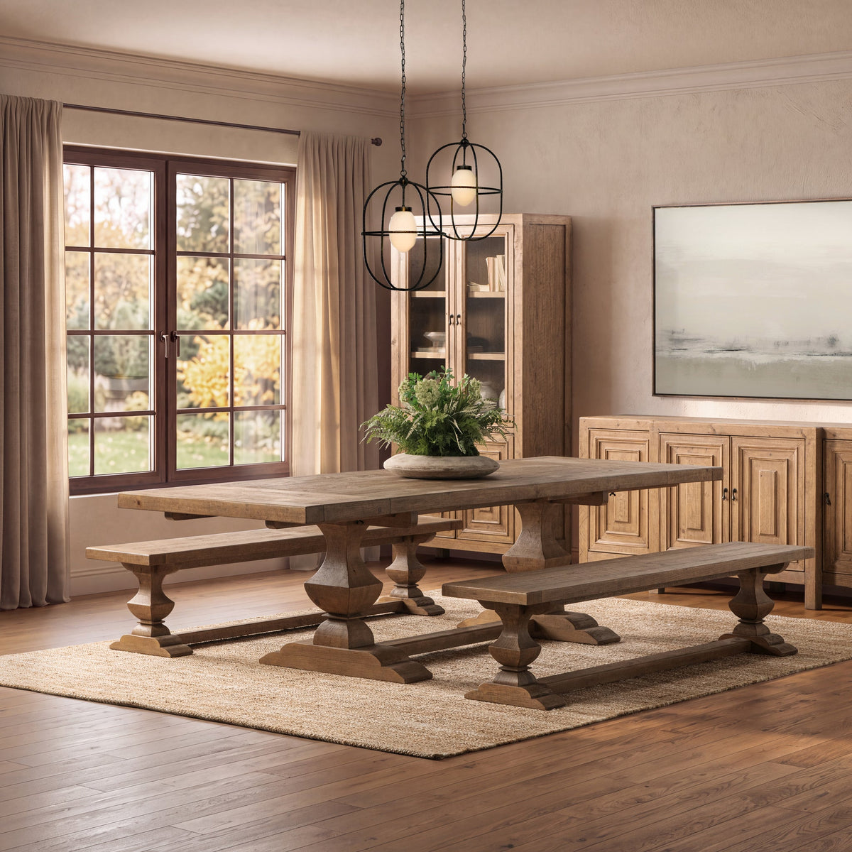 Catalina Dining Bench - Sunfield by Classic Home - view 6