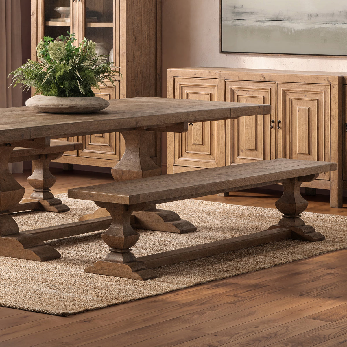 Catalina Dining Bench - Sunfield by Classic Home - view 7
