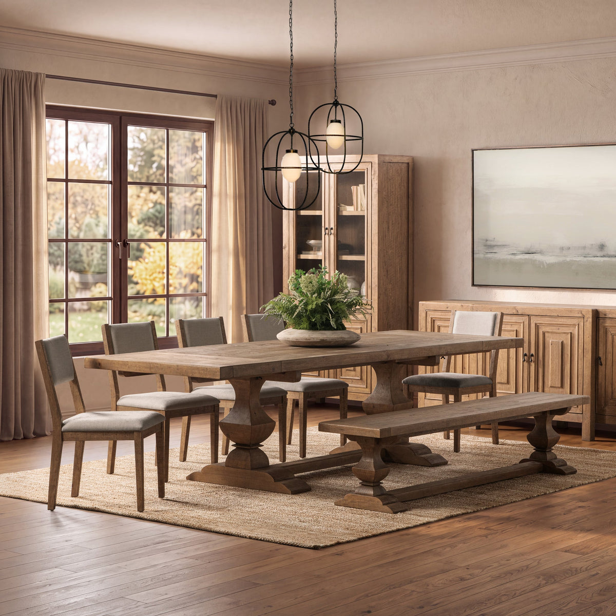 Catalina Dining Bench - Sunfield by Classic Home - view 10
