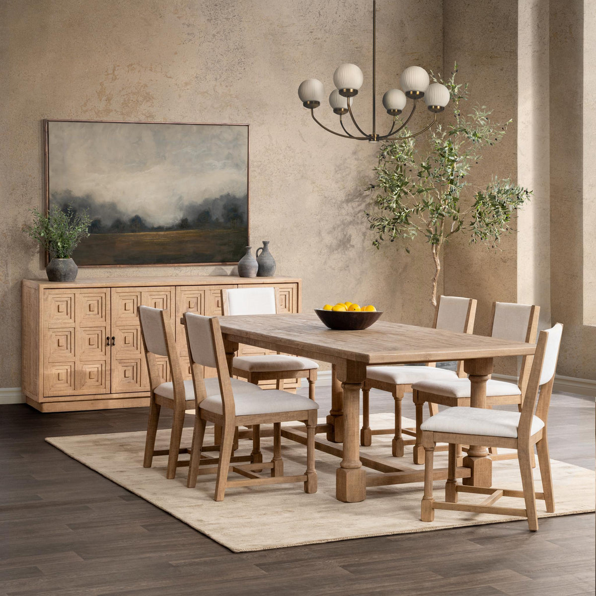 Montclair Dining Chair, Set of 2 - Oat Veil by Classic Home - view 9
