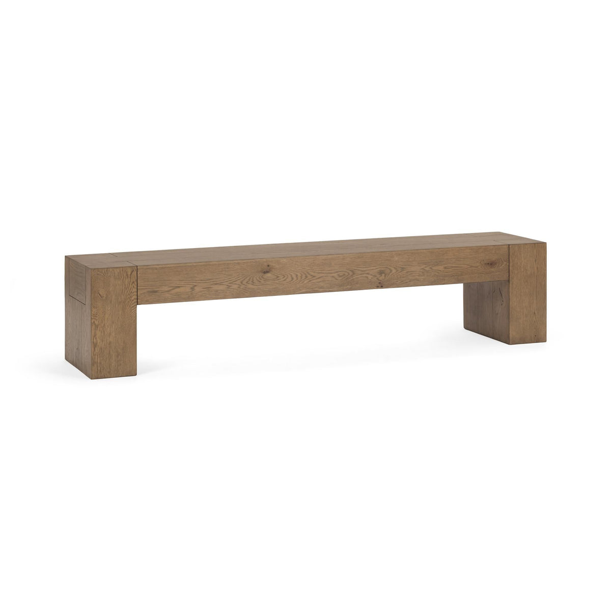 Bristol Accent Bench - Cafe Brown / 82" by Classic Home - view 2